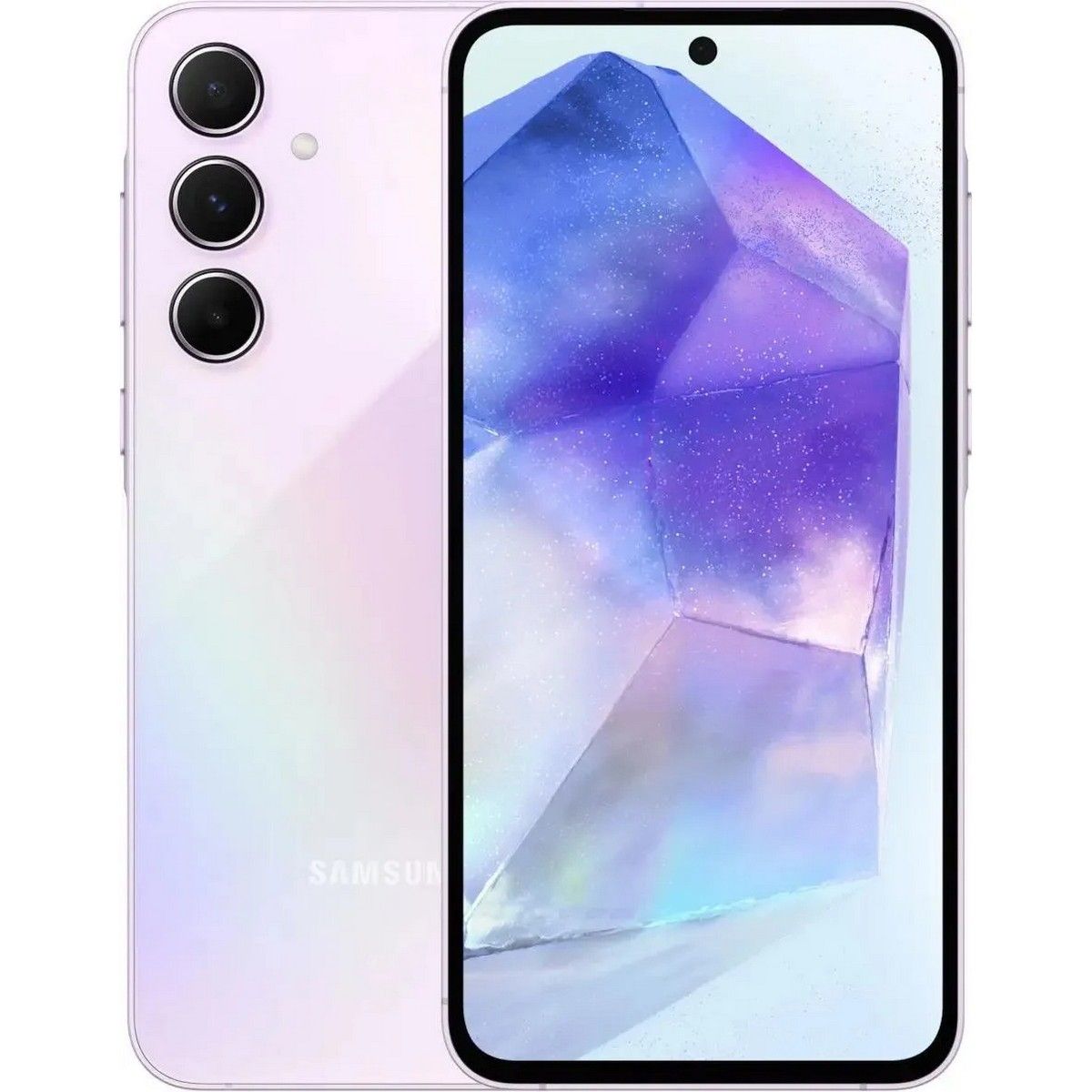Смартфон Samsung Galaxy A55 SM-A556E 8+256Gb фиолетовый (SM-A556ELVCSKZ)