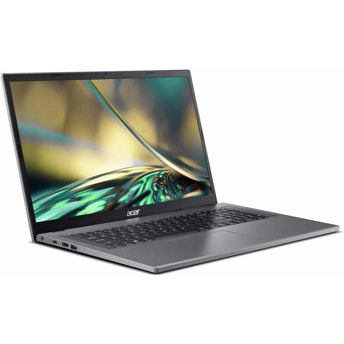 Ноутбук Acer Aspire A317-55P Processor N100/8Gb/SSD512Gb/17.3"/IPS/FHD/NoOs/silver (NX.KDKCD.007)