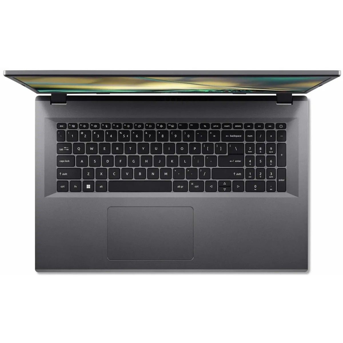 Ноутбук Acer Aspire A317-55P Processor N100/8Gb/SSD512Gb/17.3"/IPS/FHD/NoOs/silver (NX.KDKCD.007)