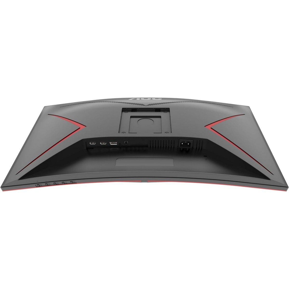 Монитор 27" AOC CQ27G2SE Black-Red (VA, изогнутый, 2560x1440, 165Hz, 1 ms, 178°/178°, 250 cd/m, 80M:1, +2xHDMI 2.0, +DisplayPort 1.4, +регулировка по высоте)