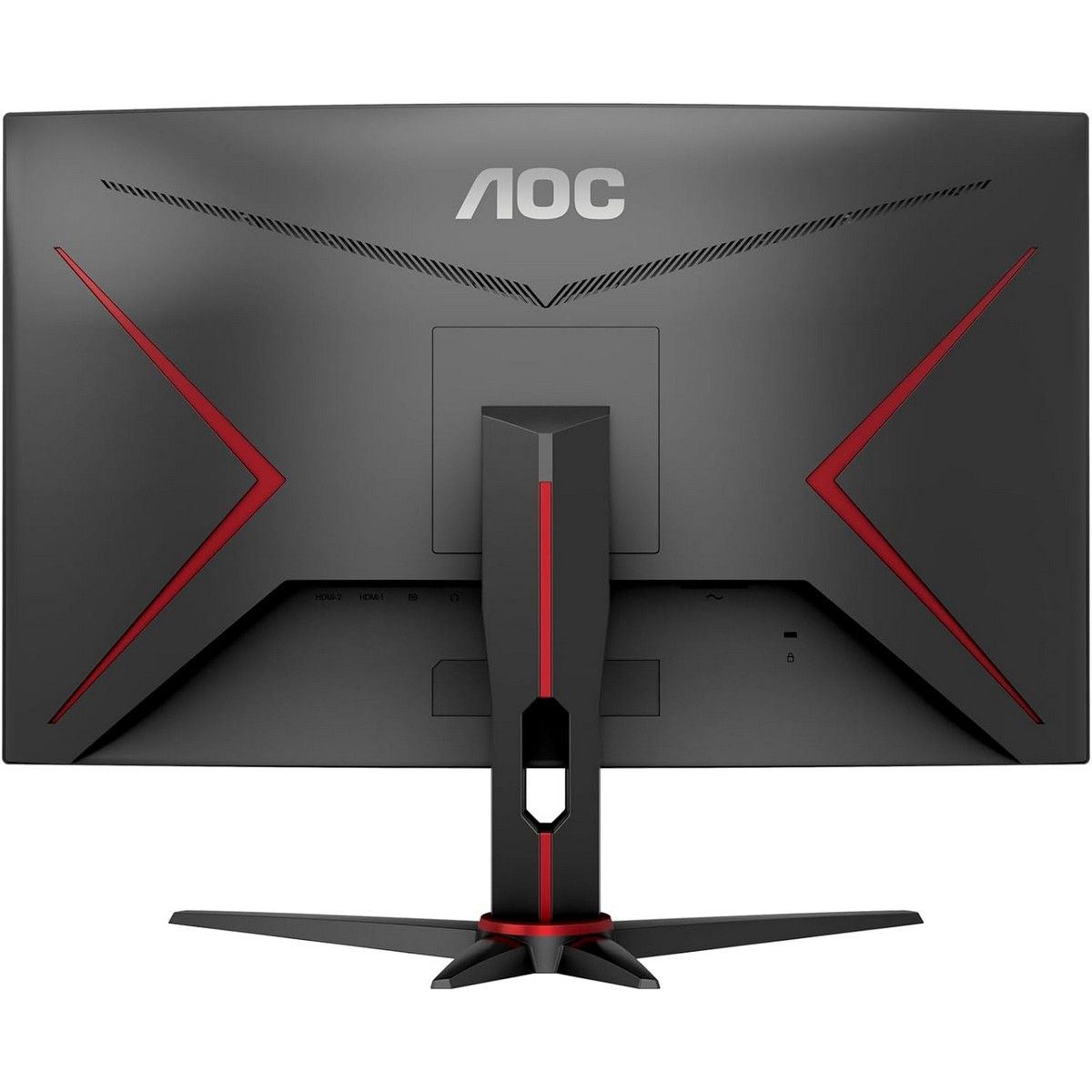 Монитор 27" AOC CQ27G2SE Black-Red (VA, изогнутый, 2560x1440, 165Hz, 1 ms, 178°/178°, 250 cd/m, 80M:1, +2xHDMI 2.0, +DisplayPort 1.4, +регулировка по высоте)
