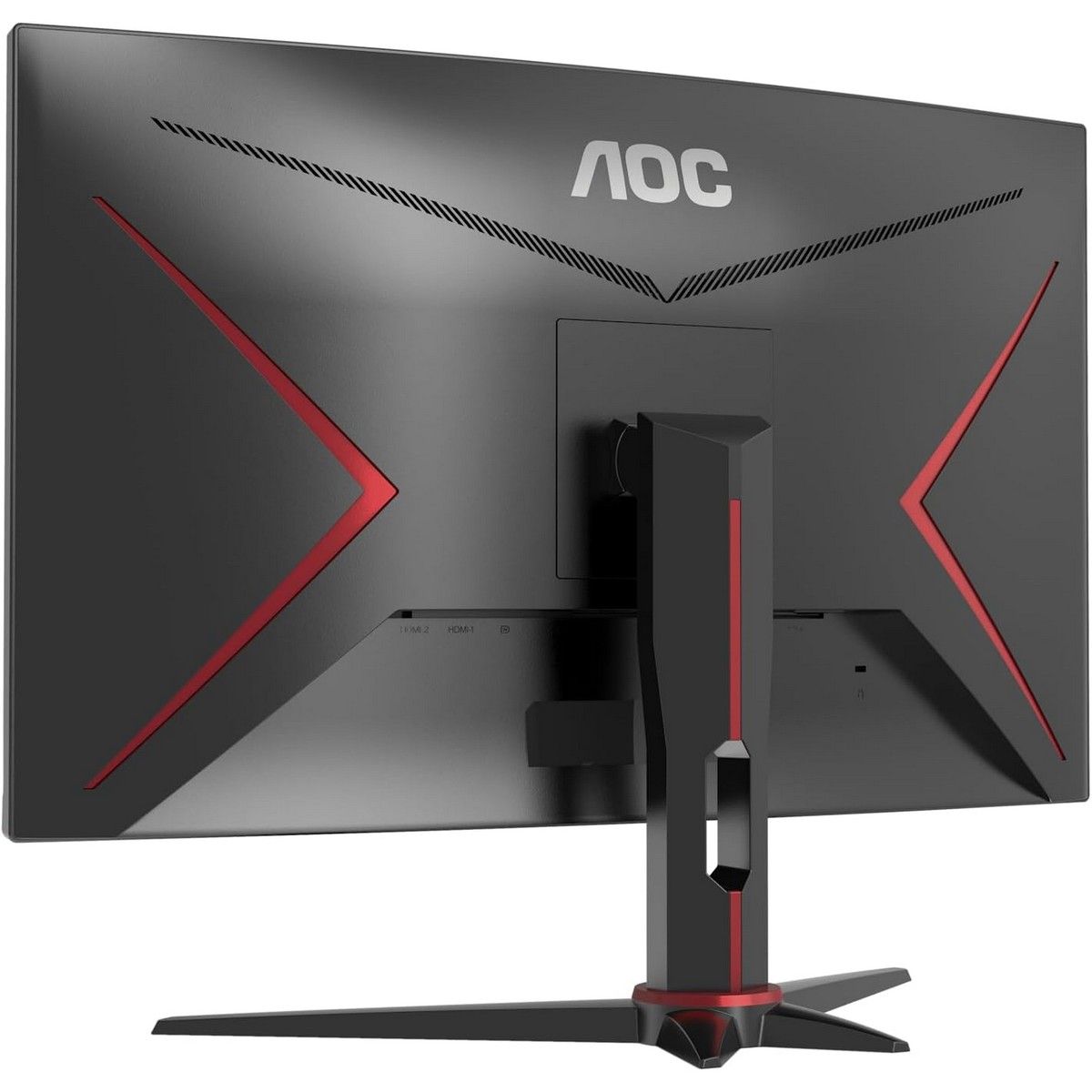 Монитор 27" AOC CQ27G2SE Black-Red (VA, изогнутый, 2560x1440, 165Hz, 1 ms, 178°/178°, 250 cd/m, 80M:1, +2xHDMI 2.0, +DisplayPort 1.4, +регулировка по высоте)