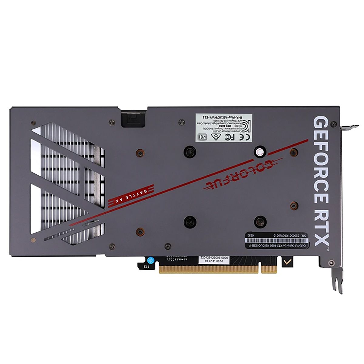 Видеокарта Colorful RTX4060 NB DUO-V 8GB GDDR6 128bit 3xDP HDMI 2FAN RTL