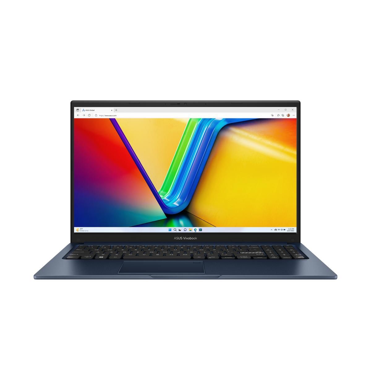 Ноутбук ASUS Vivobook 15 X1504ZA-BQ1484 Intel Core i3-1215U/8Gb/256Gb/15.6"/IPS /FHD/60Hz/NoOS/Blue(90NB1021-M02500)
