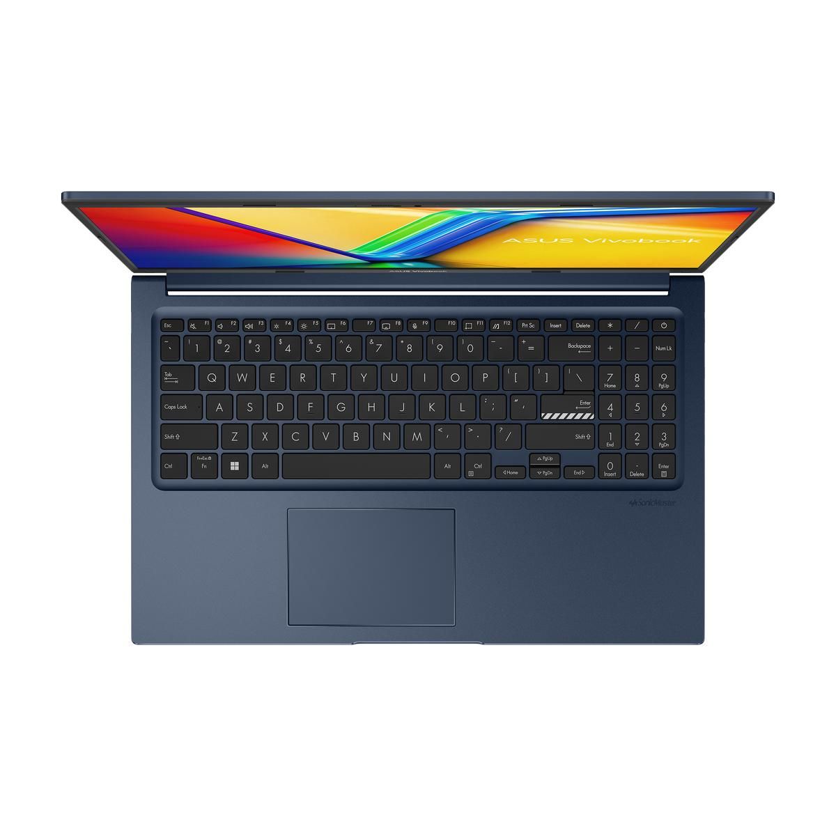 Ноутбук ASUS Vivobook 15 X1504ZA-BQ1484 Intel Core i3-1215U/8Gb/256Gb/15.6"/IPS /FHD/60Hz/NoOS/Blue(90NB1021-M02500)