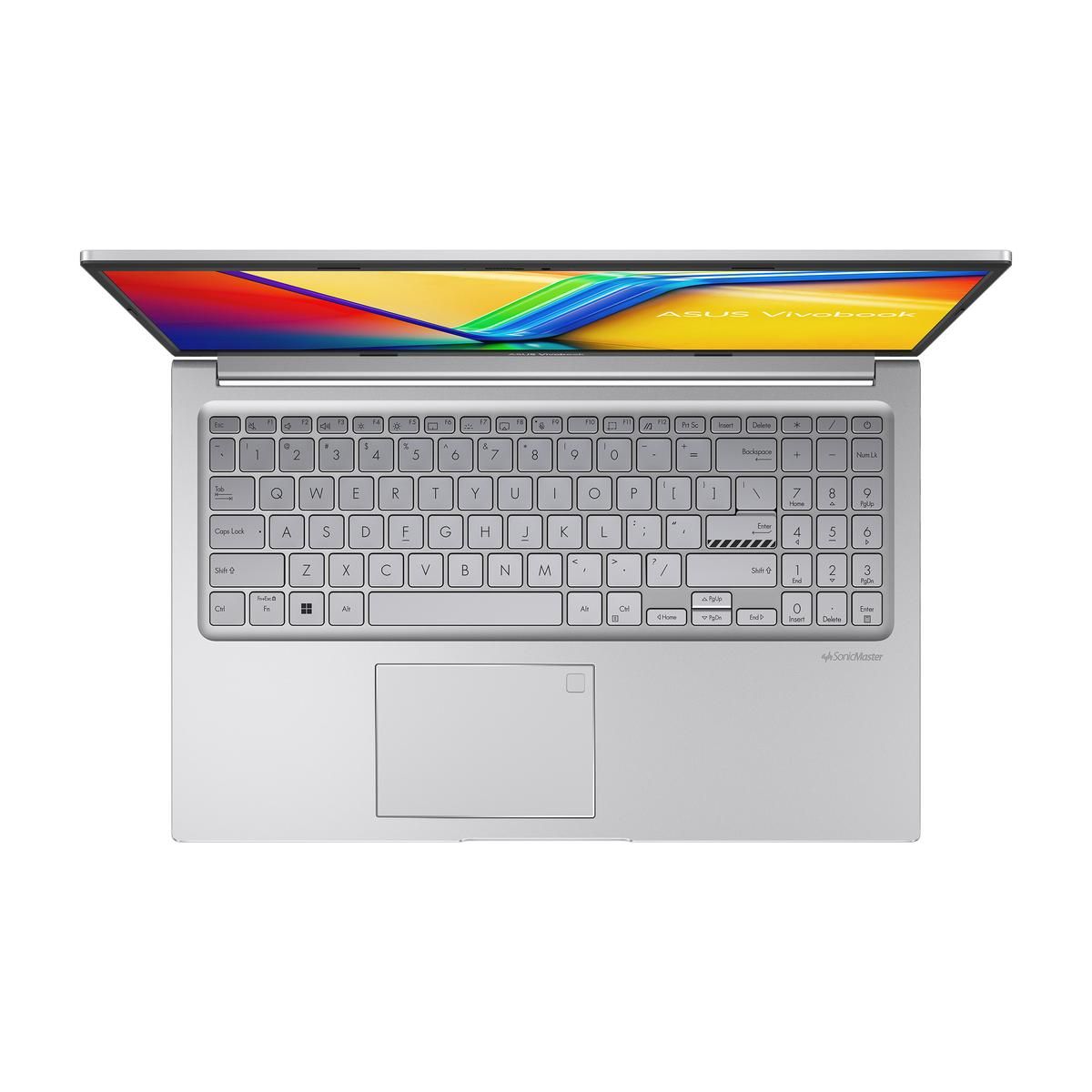 Ноутбук ASUS Vivobook 15 X1504ZA-BQ1478 Intel Core i3-1215U/8Gb/SSD256Gb/15.6"/IPS/FHD/1920x1080/60Hz/NoOS/Silver (90NB1022-M02510)