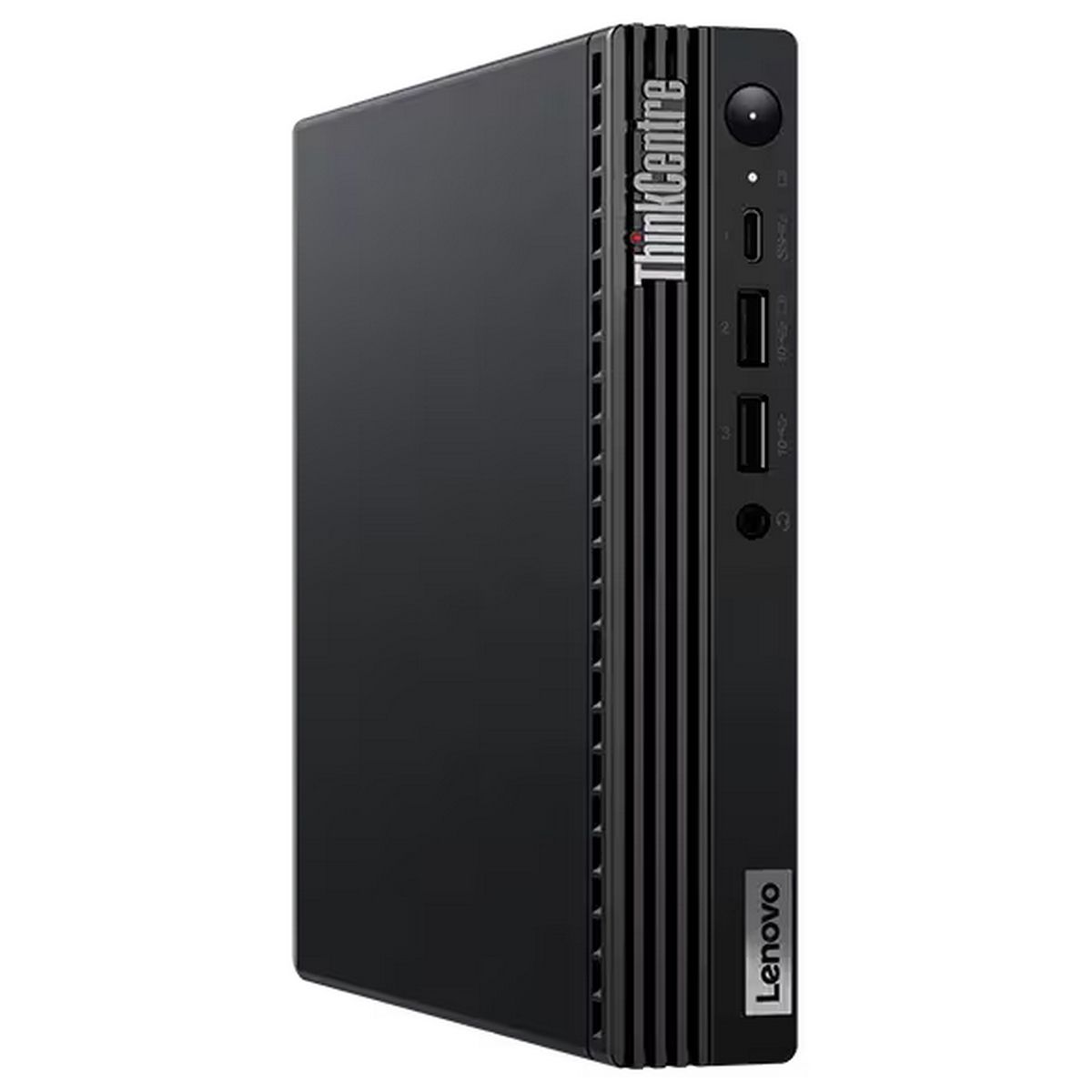 Настольный ПК Lenovo ThinkCentre M70q Gen 4 Tiny Core i3-13100T/8Gb/SSD256Gb/ru kb/m/noOS/black (12E4SAVY01)