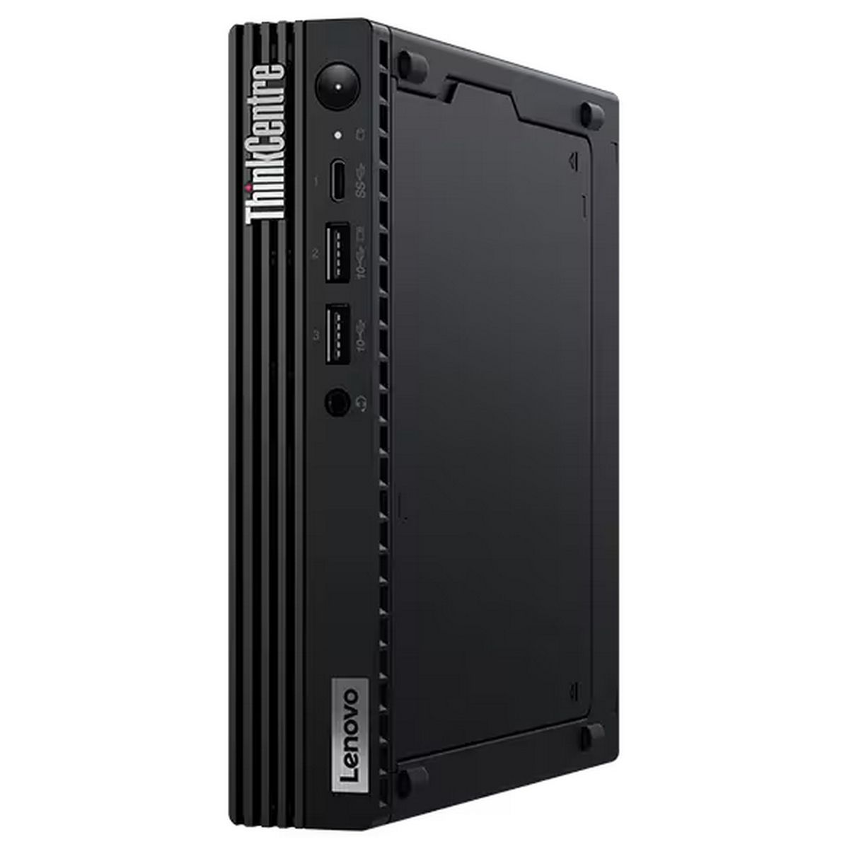 Настольный ПК Lenovo ThinkCentre M70q Gen 4 Tiny Core i3-13100T/8Gb/SSD256Gb/ru kb/m/noOS/black (12E4SAVY01)