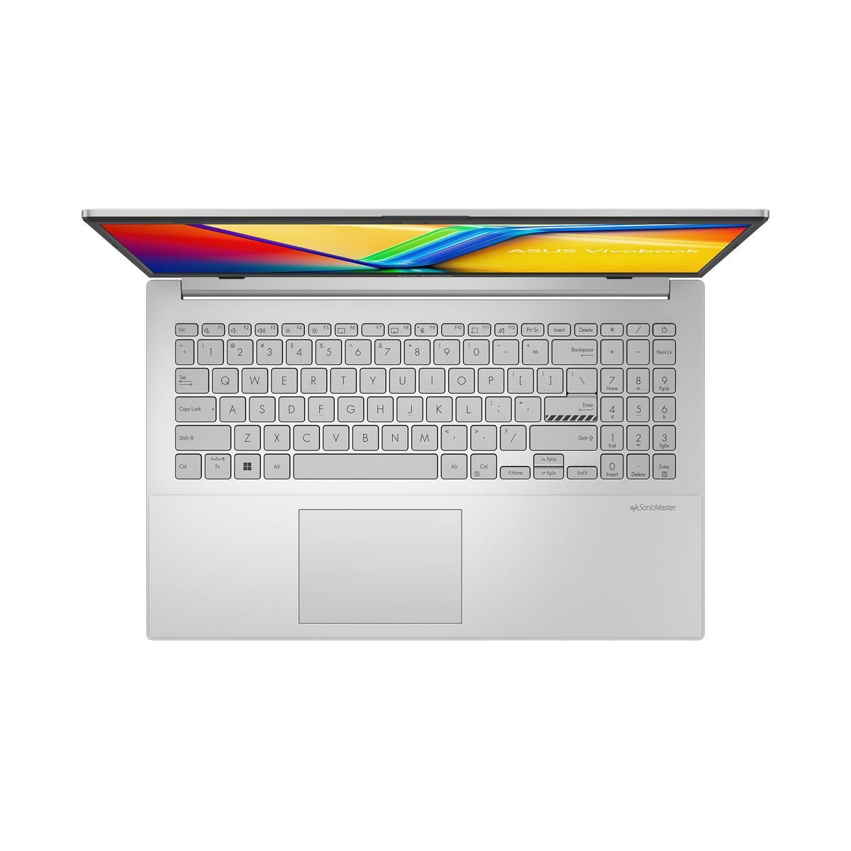 Ноутбук ASUS Vivobook Go 15 E1504GA-BQ527 Intel Processor N100/8Gb/SSD256Gb/15.6"/IPS/FHD/1920x1080/60Hz/NoOS/Silver (90NB0ZT1-M00XM0)