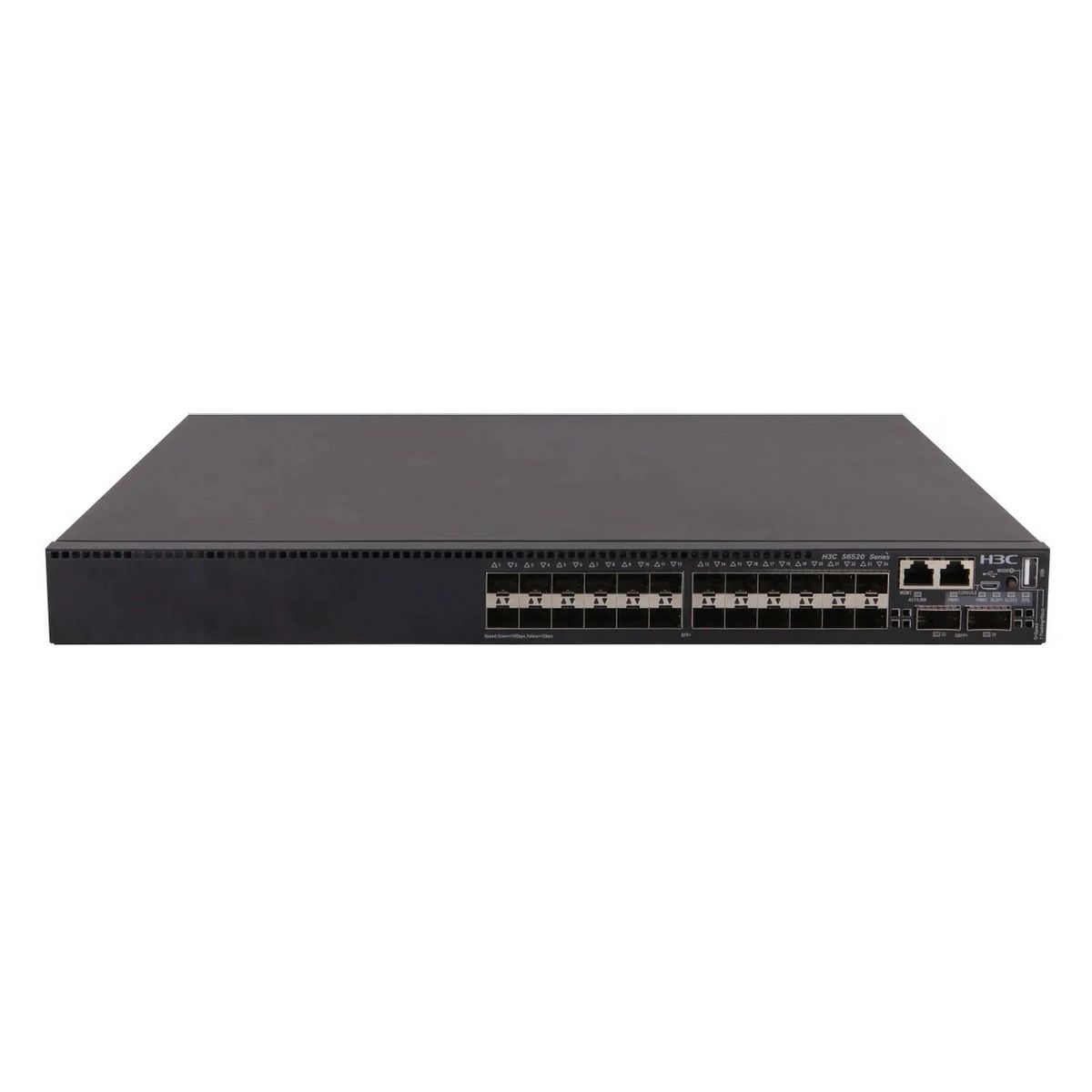 Коммутатор H3C S6520X-30QC-EI L3 Ethernet Switch 24SFP Plus+2QSFP Plus+2Slot w/o PSU