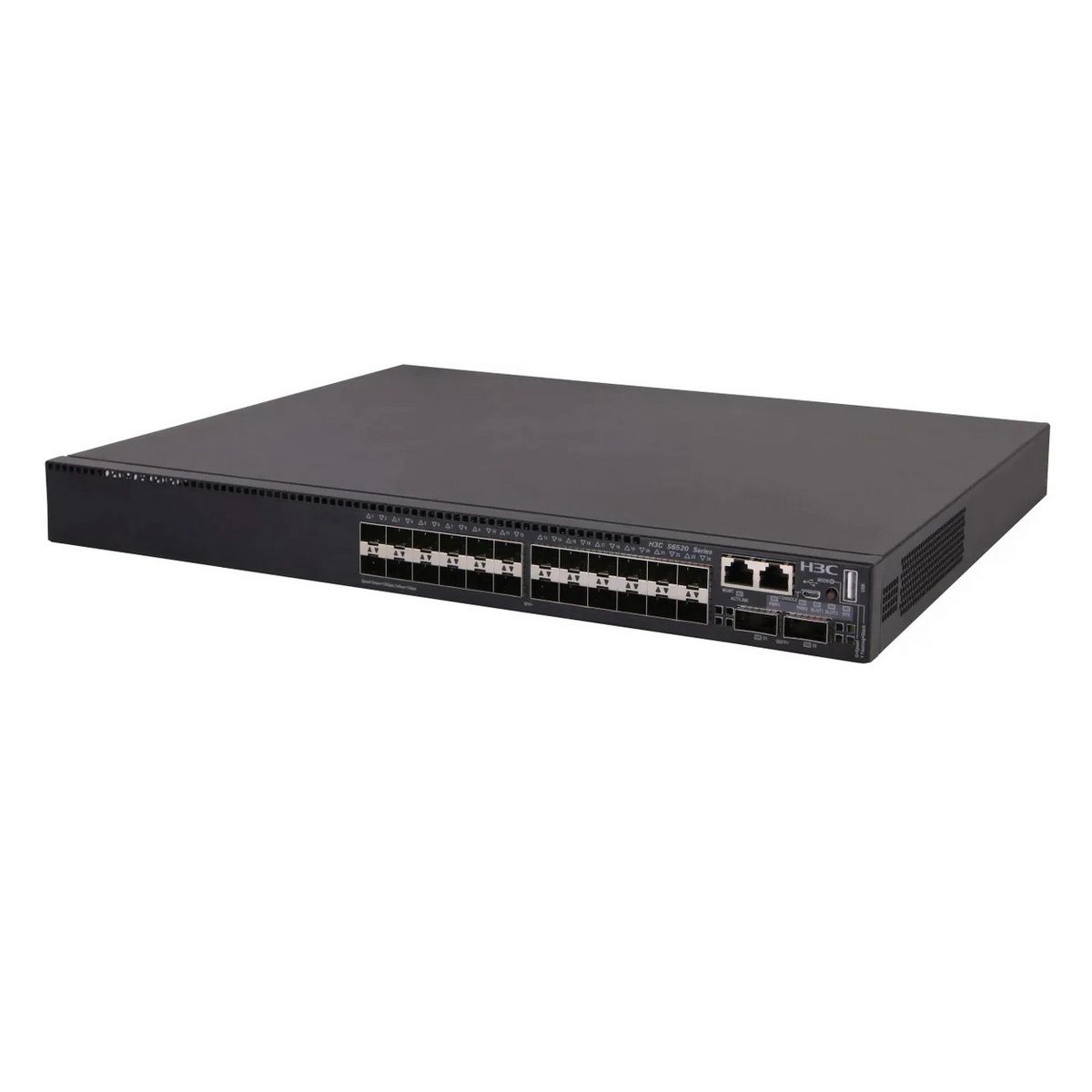 Коммутатор H3C S6520X-30QC-EI L3 Ethernet Switch 24SFP Plus+2QSFP Plus+2Slot w/o PSU