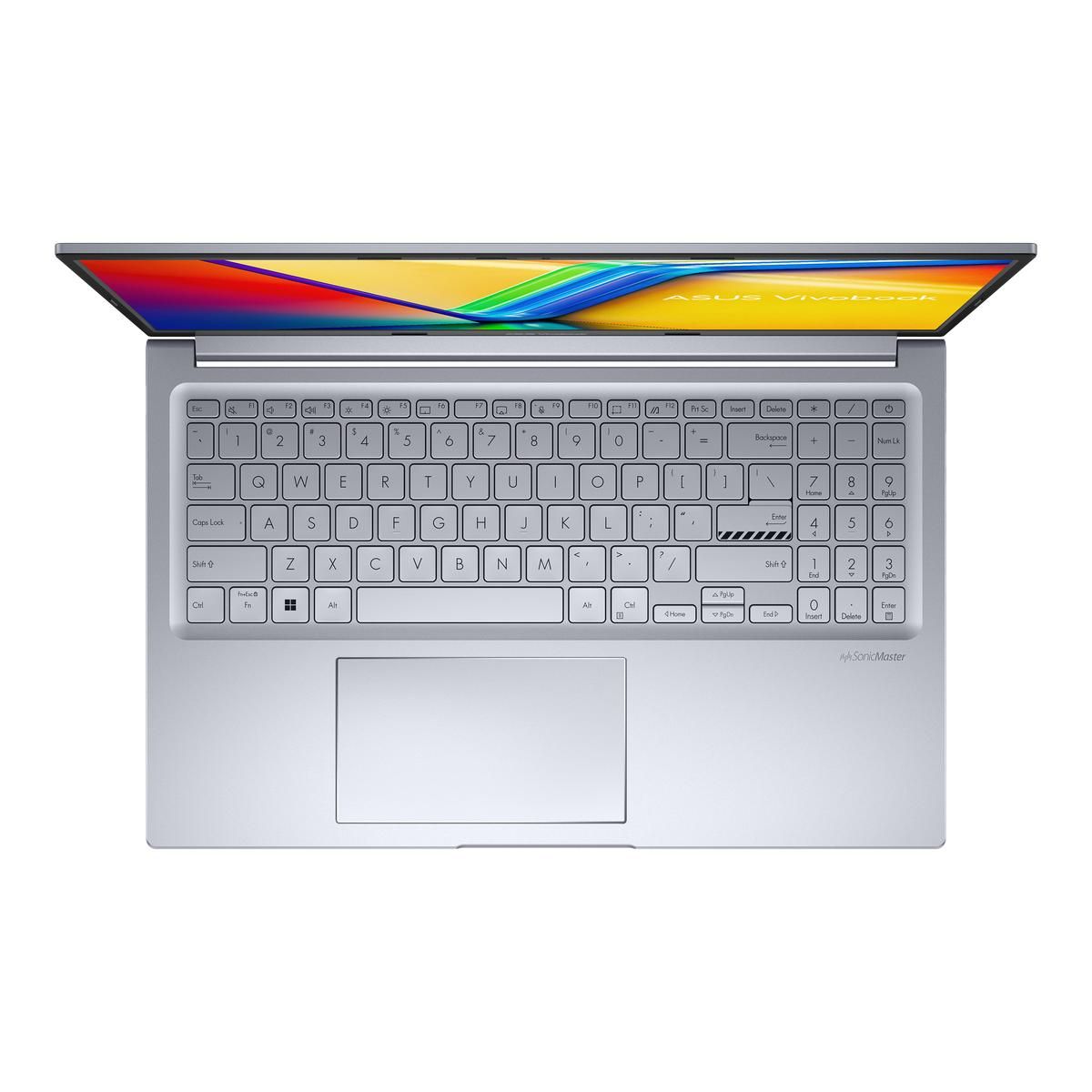 Ноутбук ASUS Vivobook 15X K3504VA-MA468 Intel Core i5-1335U/16Gb/512Gb/15.6"/OLED /2.8K/120Hz/NoOS/Silver(90NB10A2-M00JX0)