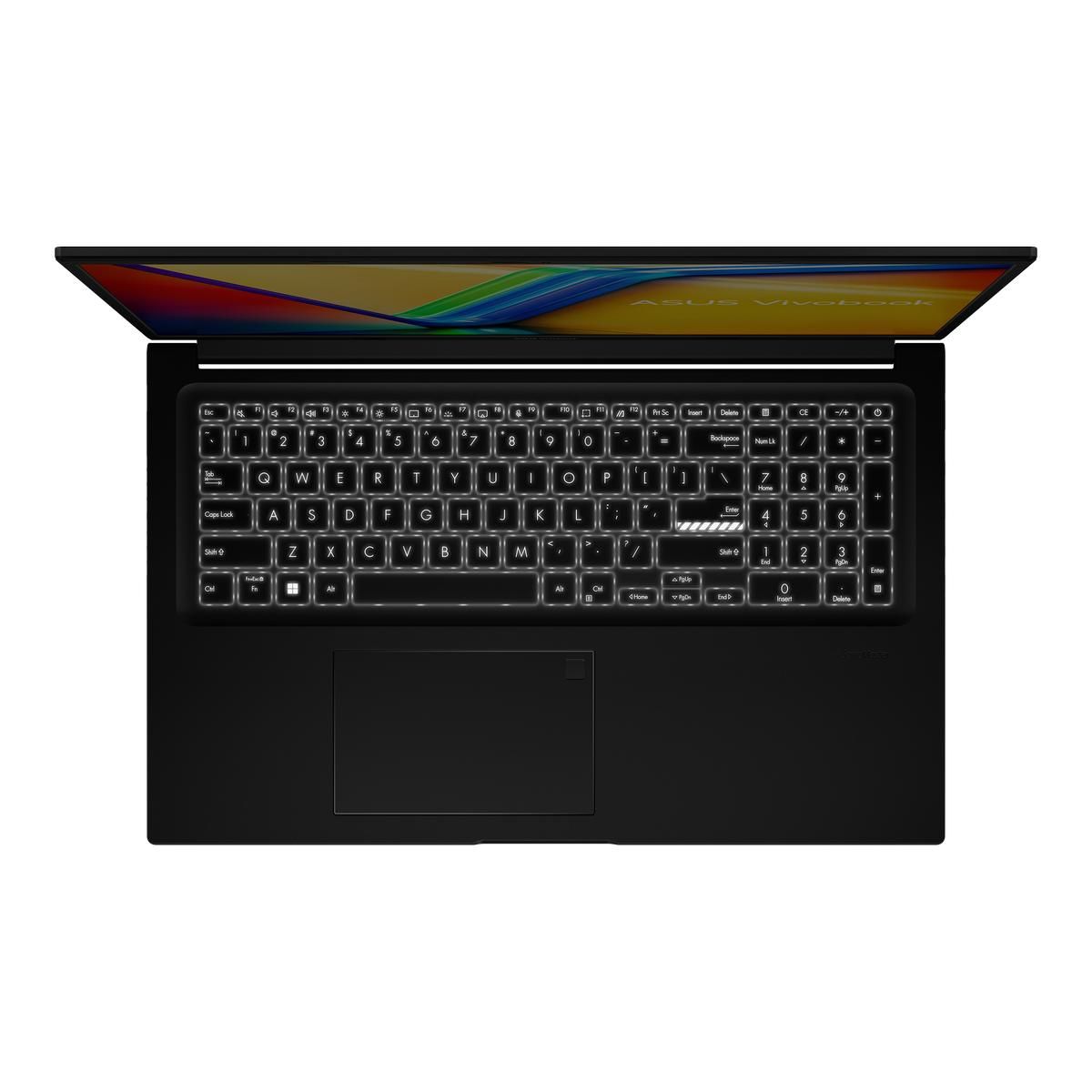 Ноутбук ASUS Vivobook 17X M3704YA-AU162 Ryzen 5 7430U/16Gb/SSD512Gb/17.3"/IPS/FHD/NoOS/black (90NB1192-M006Y0)