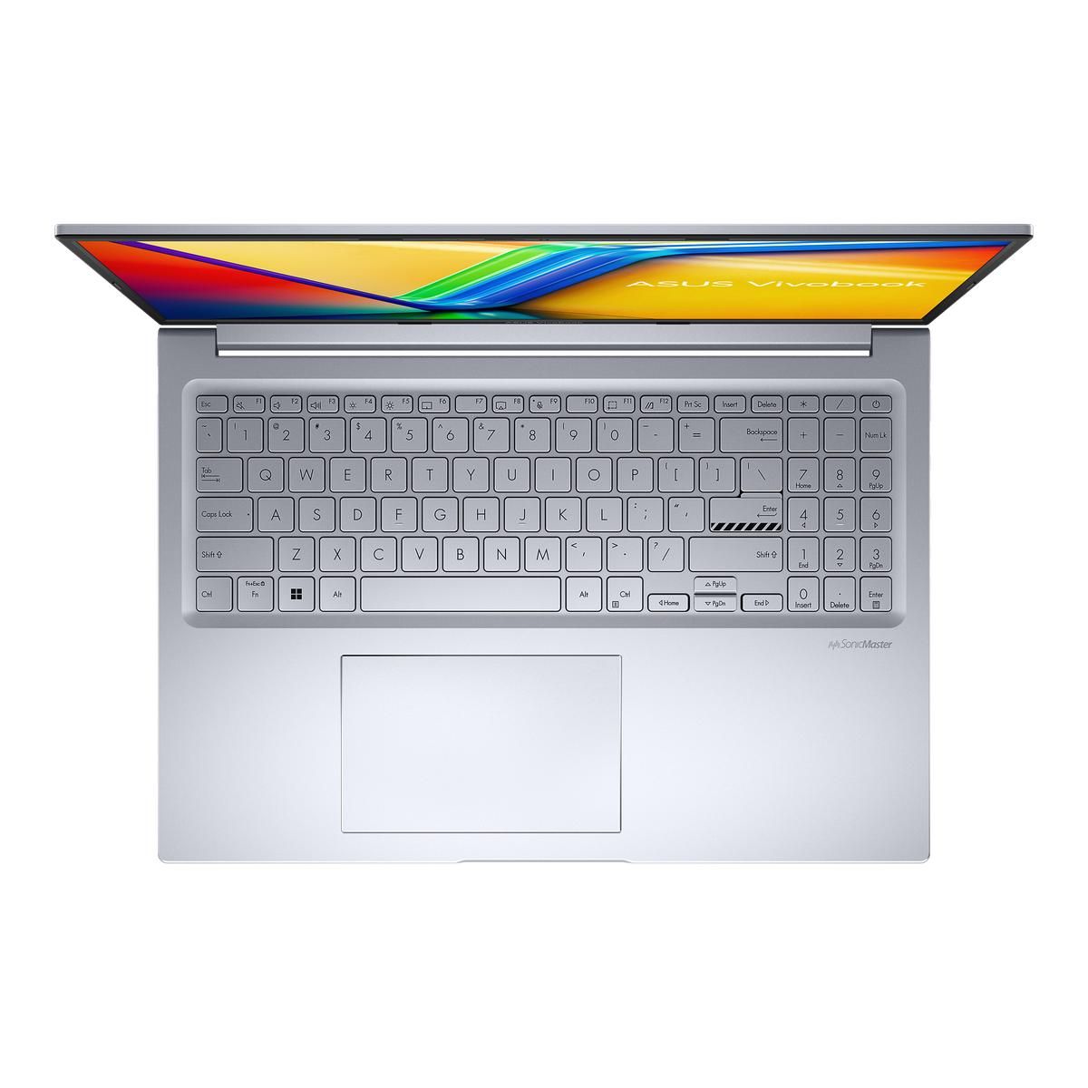 Ноутбук ASUS Vivobook 16X K3604VA-MB243 Intel Core i5-1335U/16Gb/SSD512Gb/16"/IPS/WUXGA/1920x1200/60Hz/NoOS/Silver (90NB1072-M009X0)