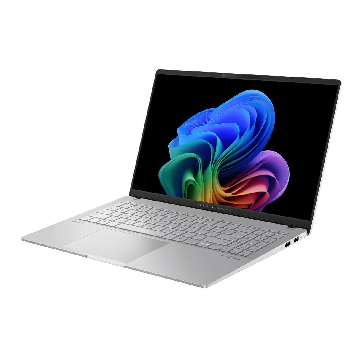 Ноутбук ASUS Vivobook S15 S5507QA-MA006W Qualcomm Snapdragon X Elite X1E-78-100/16Gb/SSD1Tb/15.6"/OLED/2.8K/2880x1620/120Hz/Win11/Silver (90NB14Q2-M005E0)