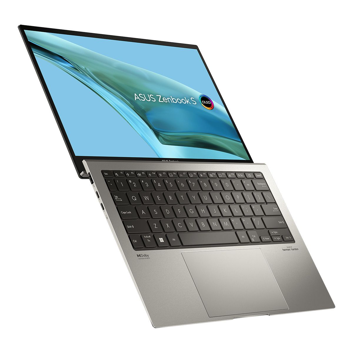 Ноутбук ASUS Zenbook S13 UX5304MA-NQ128W Intel Core Ultra 7 155U/16Gb/1Tb/13.3"/OLED /3K/60Hz/Win11/Grey(90NB12V2-M008U0)