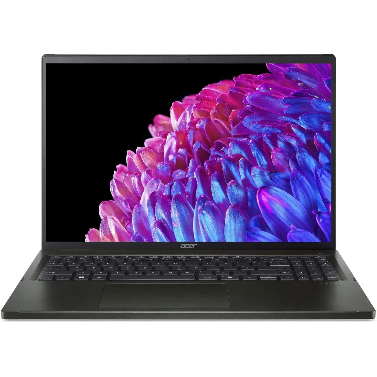 Ноутбук Acer Swift Edge 16 SFE16-44-R2RD AMD Ryzen 7 8840U/16Gb/SSD1Tb/16"/OLED/QHD+/120Hz/Win11/Black (NX.KTDCD.002)