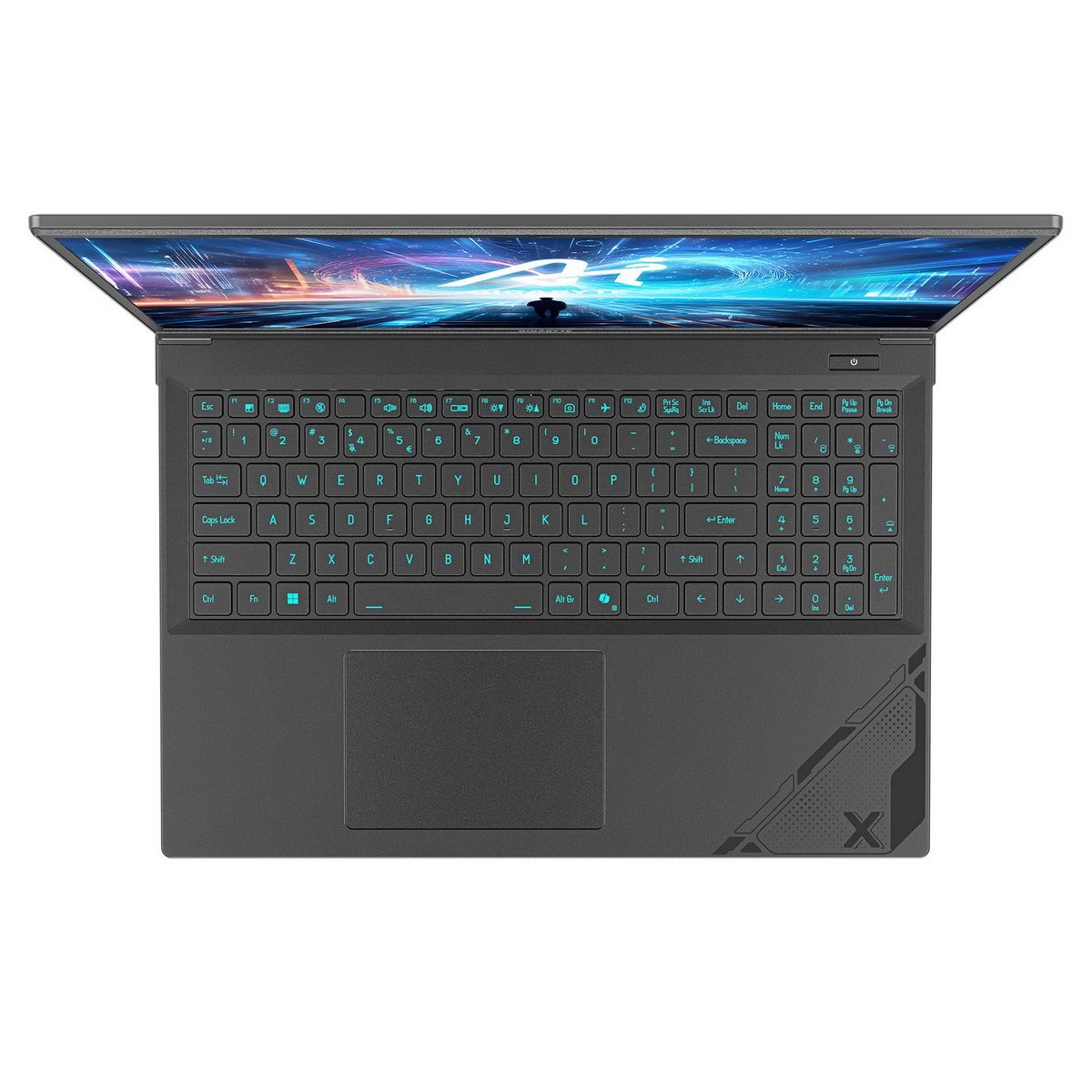 Ноутбук Gigabyte G6X 9MG Intel Core i7-13650HX/16Gb/SSD512Gb/RTX4050 6Gb/16"/IPS/FHD+/165Hz/NoOS/Grey (9MG-42KZ853SD)