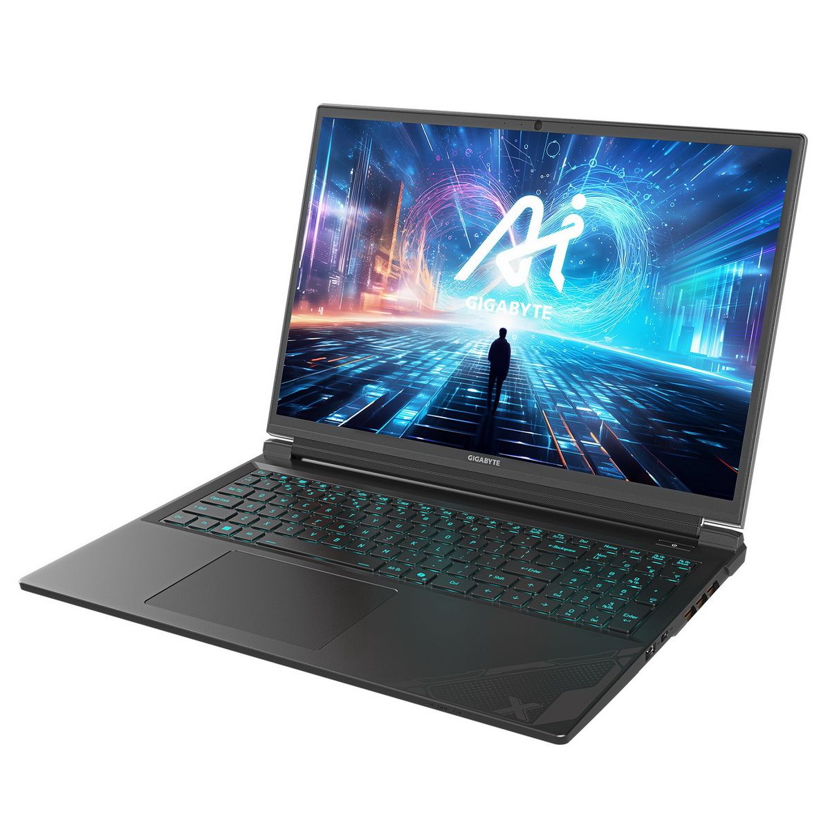 Ноутбук Gigabyte G6X 9MG Intel Core i7-13650HX/16Gb/SSD512Gb/RTX4050 6Gb/16"/IPS/FHD+/165Hz/NoOS/Grey (9MG-42KZ853SD)