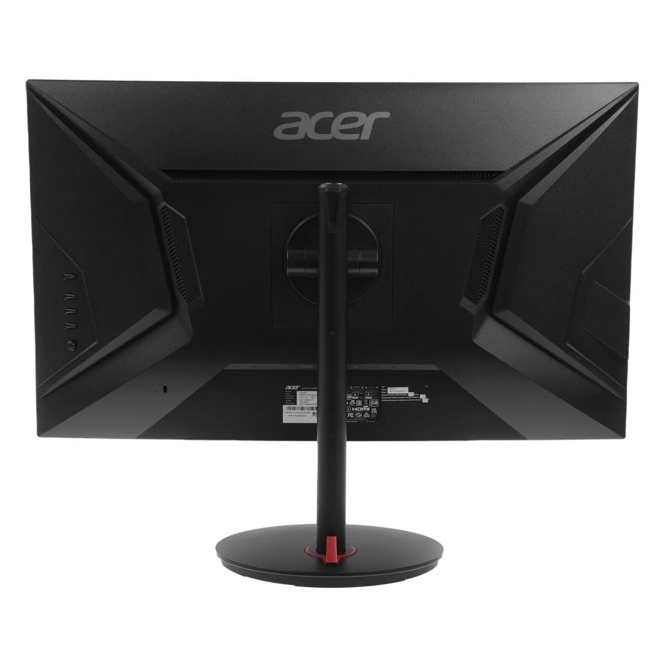 Монитор 27" ACER Nitro XR272UPbmiipruzx Black (IPS, 2560x1440, 1 ms, 400cd, 165Hz, 2xHDMI(2.0) + 1xDP(1.4) + 1xType-C(65W) + Audio out + USB3.2x4+USB-B(2up 4down), 2Wx2, HDR 400, h.adj. 130 Curved 2900R)