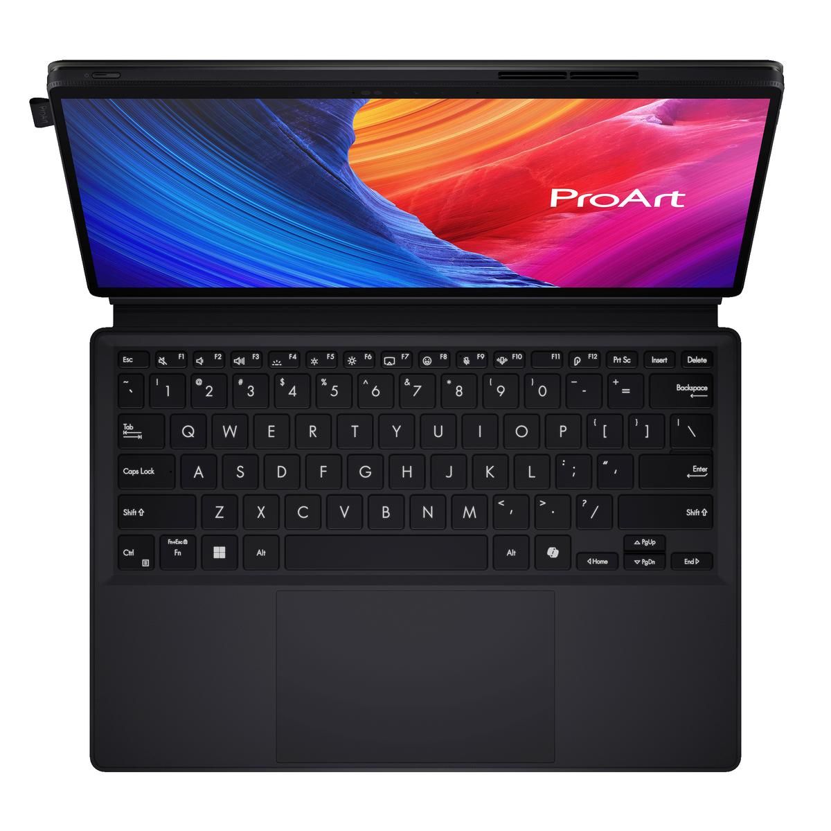 Ноутбук ASUS ProArt PZ13 HT5306QA-LX002W Qualcomm Snapdragon X Plus X1P-42-100/16Gb/SSD1Tb/13.3"/OLED/2.8K/2880x1800/60Hz/Win11/Black (90NB1441-M001L0)