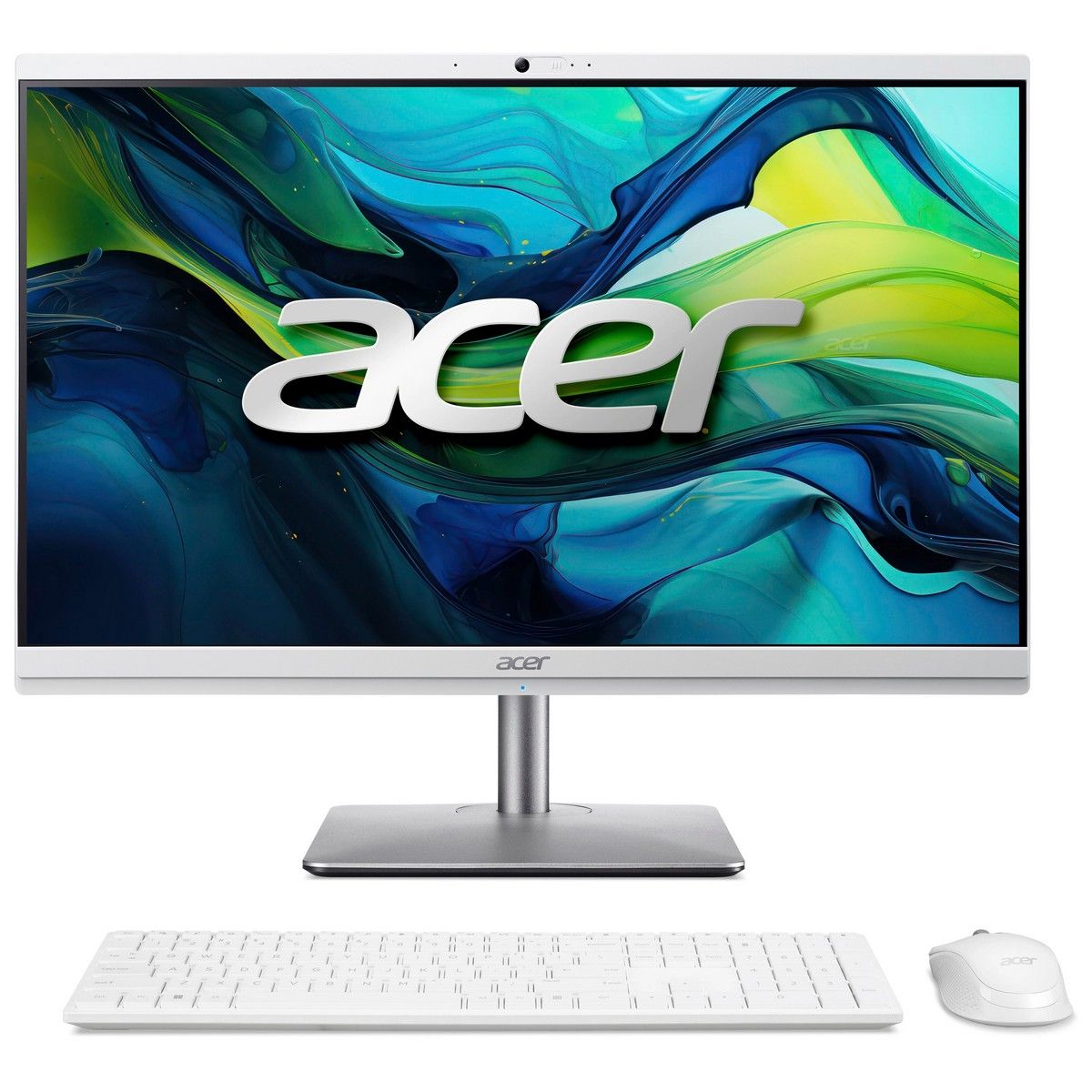 Моноблок Acer Aspire C24-195ES Intel Core Ultra 7 155U/16Gb/SSD512Gb/23.8"/IPS/FHD/NoOS/white (DQ.BM5CD.001)