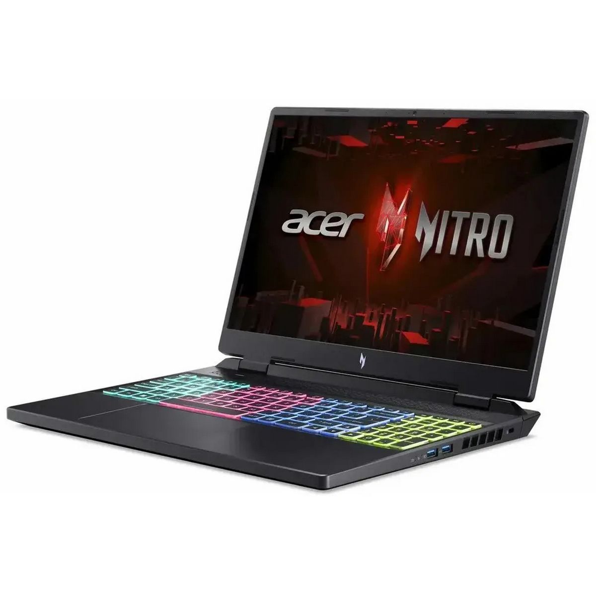 Ноутбук Acer Nitro AN16-42-R0RF Ryzen 7 8845HS/16Gb/SSD1024Gb/RTX4070 8Gb/16.0"/IPS/WQXGA/NoOS/black (NH.QSLCD.004)