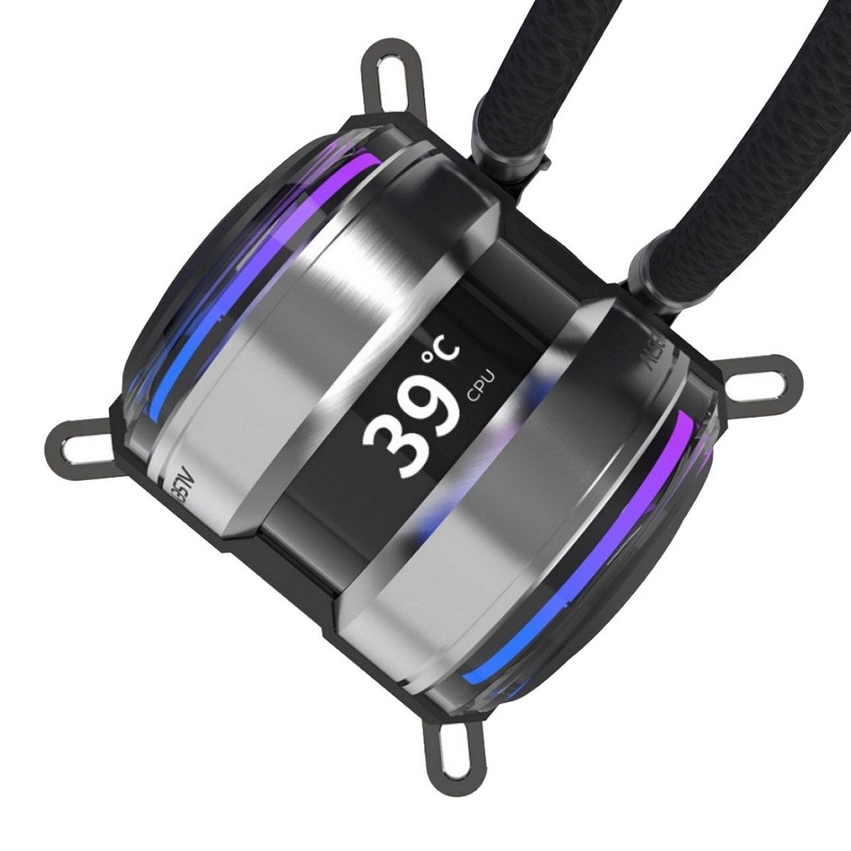 Жидкостная система охлаждения ALSEYE i360-B, Pump dimensions: L70*W70*H52.4 mm
Pump speed: 3200RPM±10%
Pump bearing: ceramic bearing Water bloack dimensions: 393*120*27mm
Interlocking fan dimensions: 120*120*25mm
Voltage: DC 12V
Current: 0.2A±10%
Fan speed: 800-1800RPM±10%
Airflow: 31.18-80.33CFM±10%