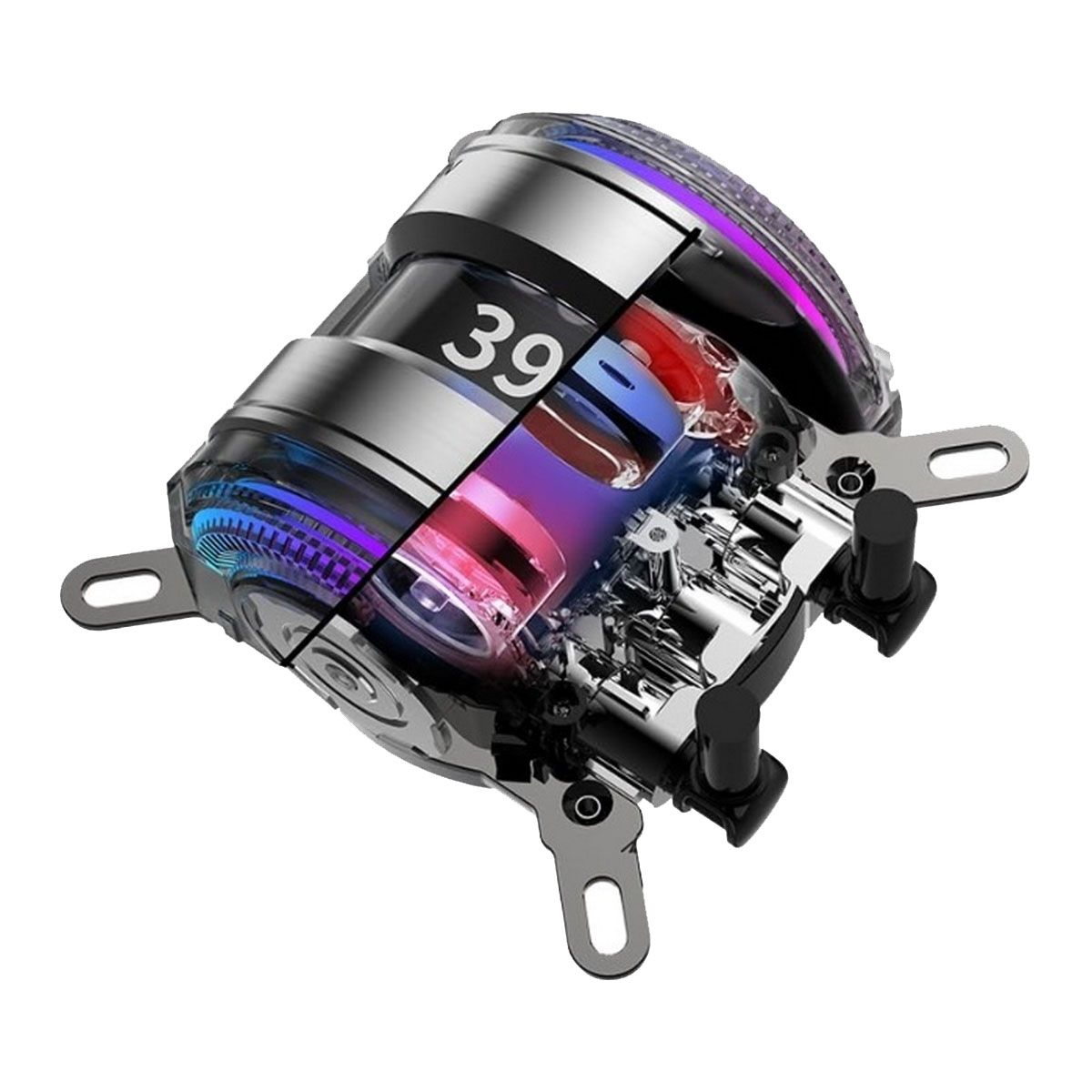 Жидкостная система охлаждения ALSEYE i360-B, Pump dimensions: L70*W70*H52.4 mm
Pump speed: 3200RPM±10%
Pump bearing: ceramic bearing Water bloack dimensions: 393*120*27mm
Interlocking fan dimensions: 120*120*25mm
Voltage: DC 12V
Current: 0.2A±10%
Fan speed: 800-1800RPM±10%
Airflow: 31.18-80.33CFM±10%