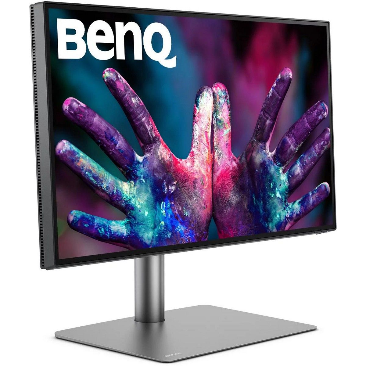 Монитор 27" BenQ PD2725U Grey (3840x2160, IPS, 60Hz, 1200:1, 400cd, 5ms, 2*HDMI, DP; 4*USB 3.0; Thunderbolt 3, Speakers, Height adj 150, Pivot, 100% sRGB, Flicker-free;Low Blue Light, Calibration Report, 3Y)