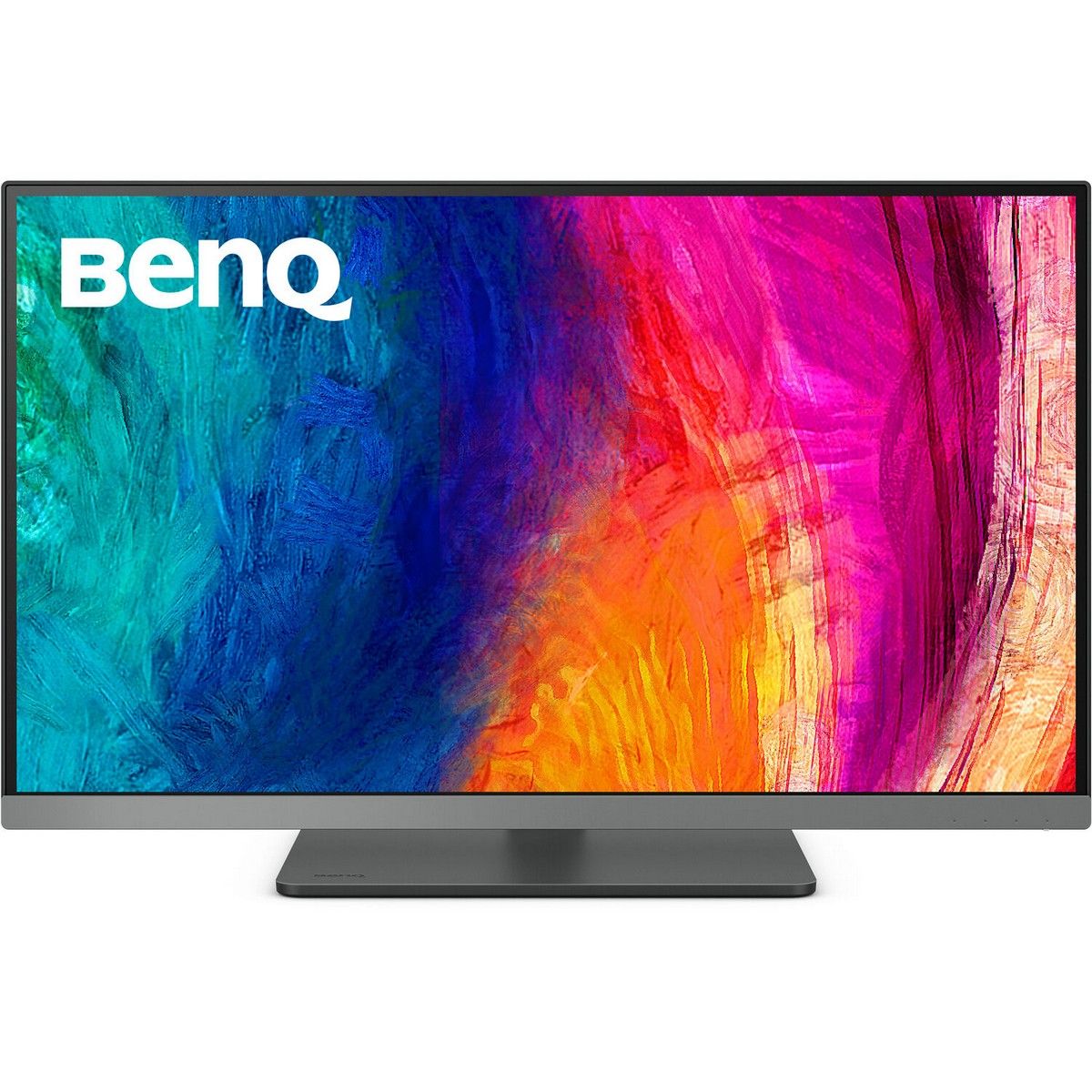 Монитор 27" BenQ PD2706U Grey (3840x2160, IPS, 60Hz, 1200:1, 400cd, 5ms, HDMI, DP; 3*USB 3.0, USB C*65W, Thunderbolt 3, Speakers, Height adj 110, Pivot, 100% sRGB, Flicker-free;Low Blue Light, Calibration Report, 3Y)