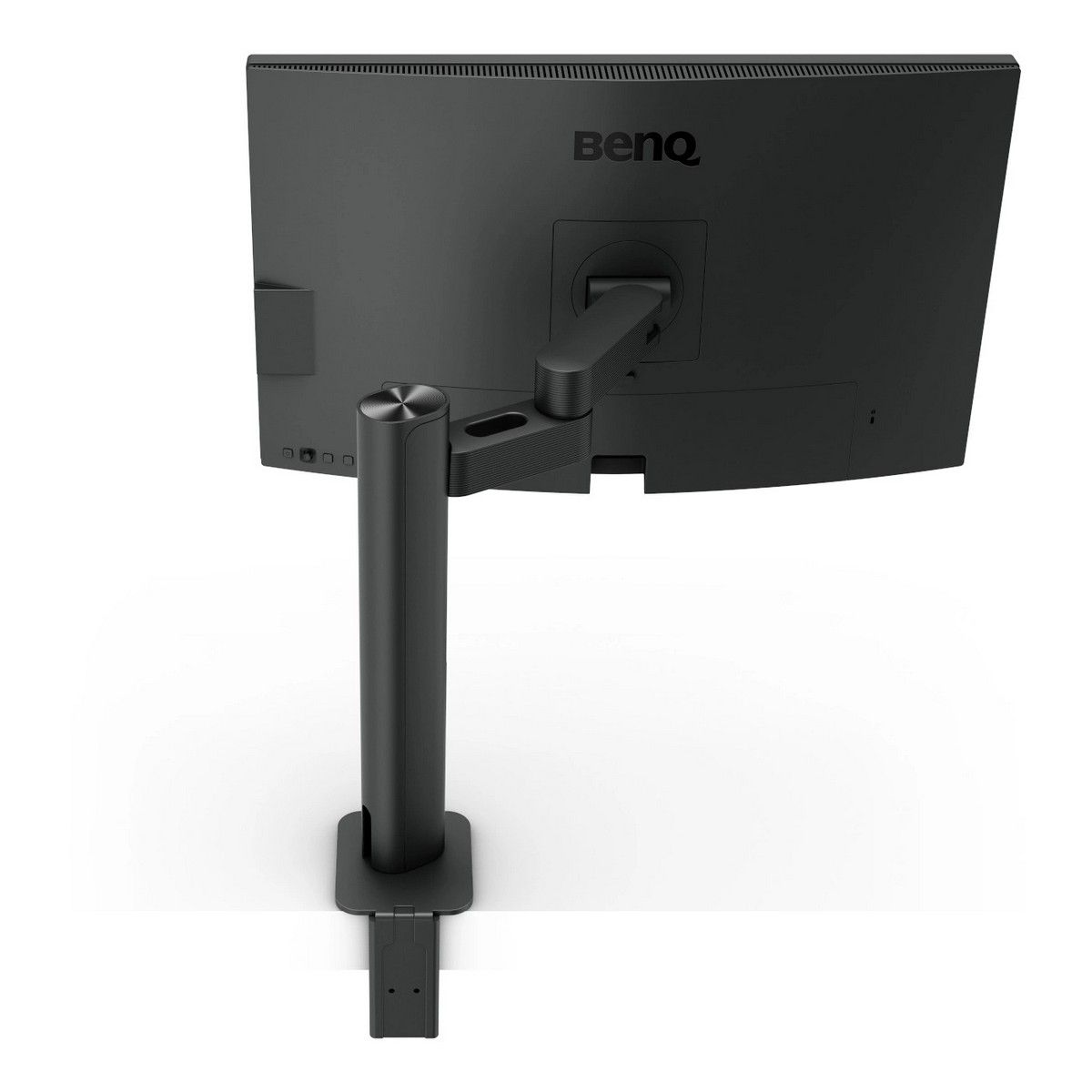 Монитор 27" BenQ PD2705UA с кронштейном, Grey (3840x2160, IPS, 60Hz, 1200:1, 350cd, 5ms, HDMI, DP; 3*USB 3.0, USB C*65W, Thunderbolt 3, Speakers, Height adj 110, Pivot, 100% sRGB, Flicker-free;Low Blue Light, Calibration Report, Table Mounting, 3Y)