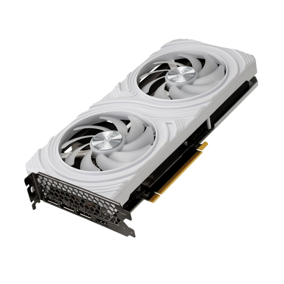 Видеокарта Palit RTX4070 White OC 12GB GDDR6 192bit 3xDP HDMI 2FAN RTL