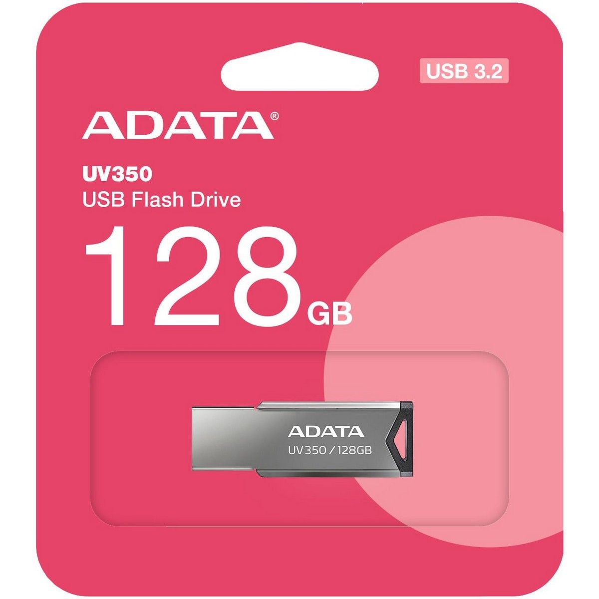 USB накопитель ADATA 128GB UV350 USB 3.2 Gen1 GRAY