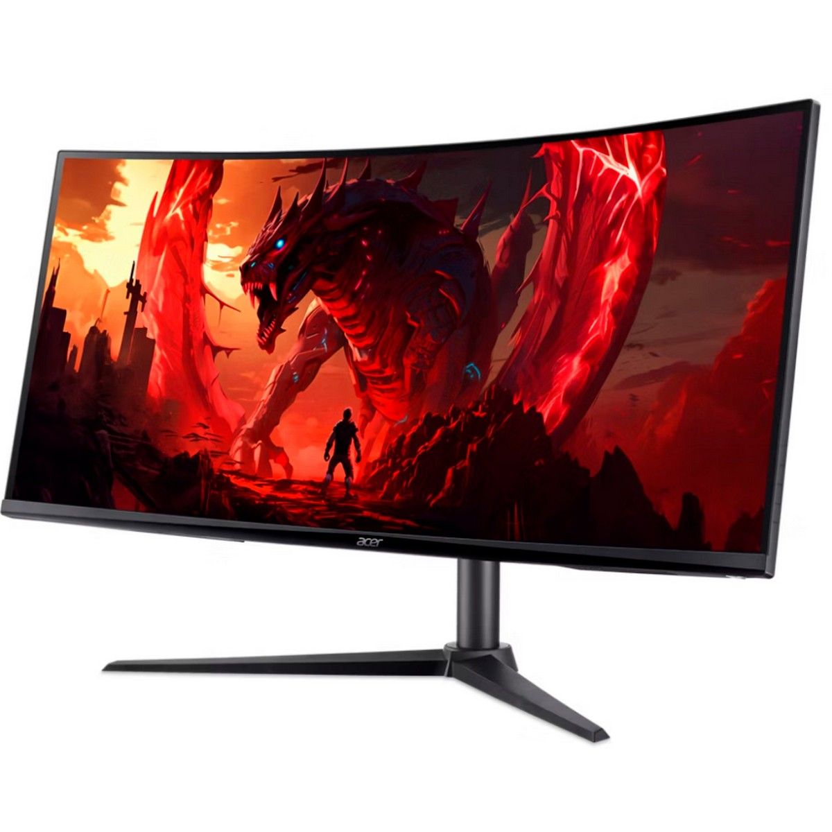 Монитор 34" ACER Nitro XZ340CUHbiiphx Black (VA, 3440x1440, 1 / 5ms, 250cd, 100Hz, 2xHDMI(2.0) + 2xDP(1.4) + Audio out , sync: FreeSync, hdr: HDR 10, H.Adj. 100)