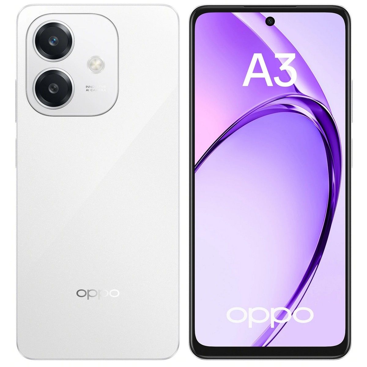 Смартфон OPPO A3 CPH2669 6+256 GB Сияющий белый