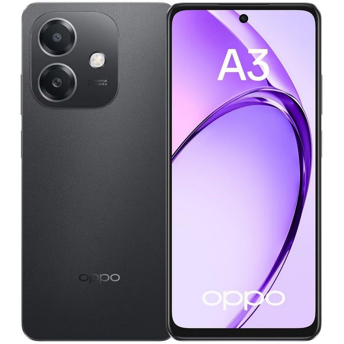 Смартфон OPPO A3 CPH2669 6+256 GB Мерцающий черный