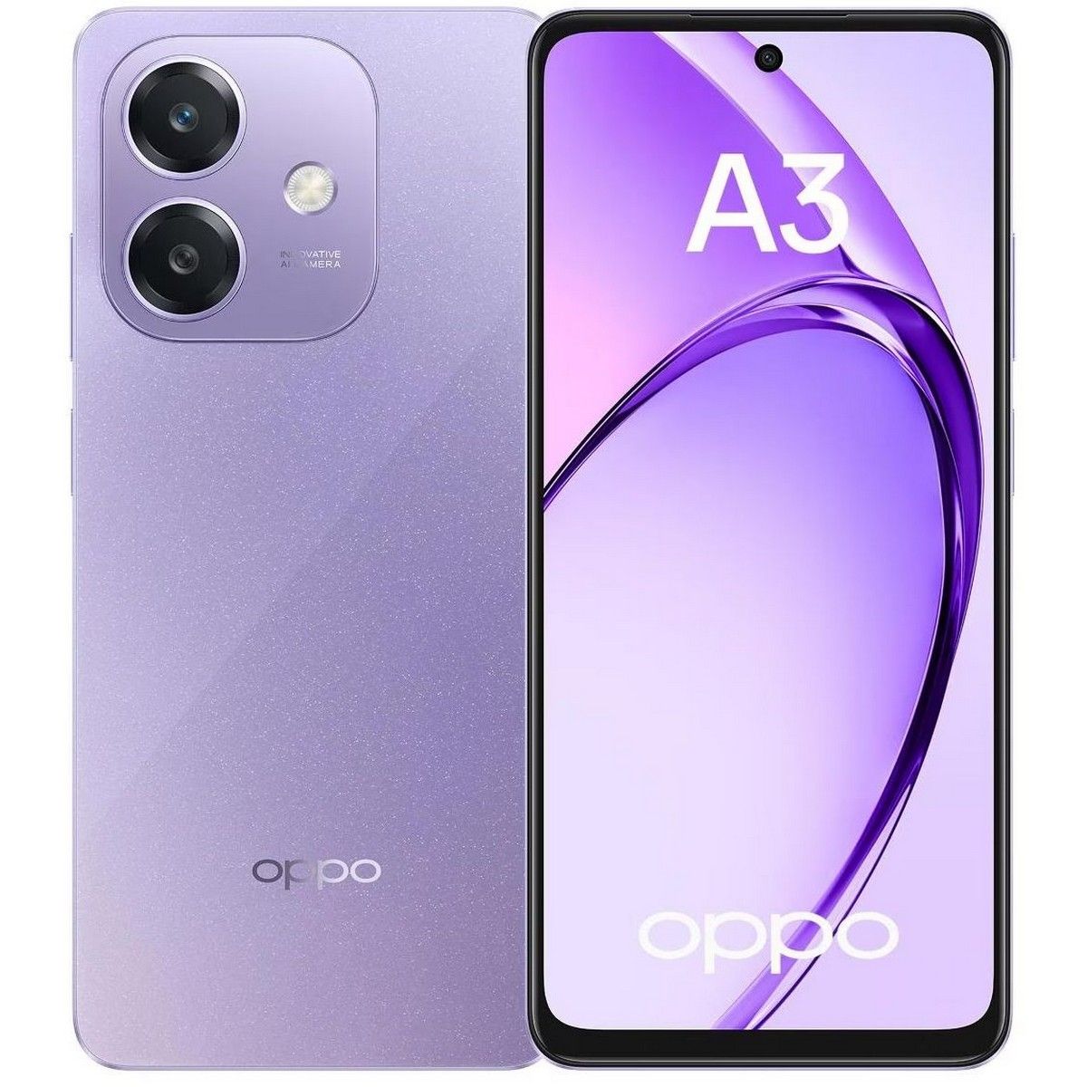 Смартфон OPPO A3 CPH2669 6+256 GB Космический Лиловый