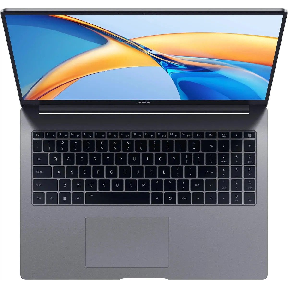 Ноутбук HONOR MagicBook X 16 BRN-H5651 AMD Ryzen 5 7640HS/16Gb/SSD512Gb/16"/IPS/WUXGA/1920x1200/60Hz/NoOS/Grey (5301AJYD)