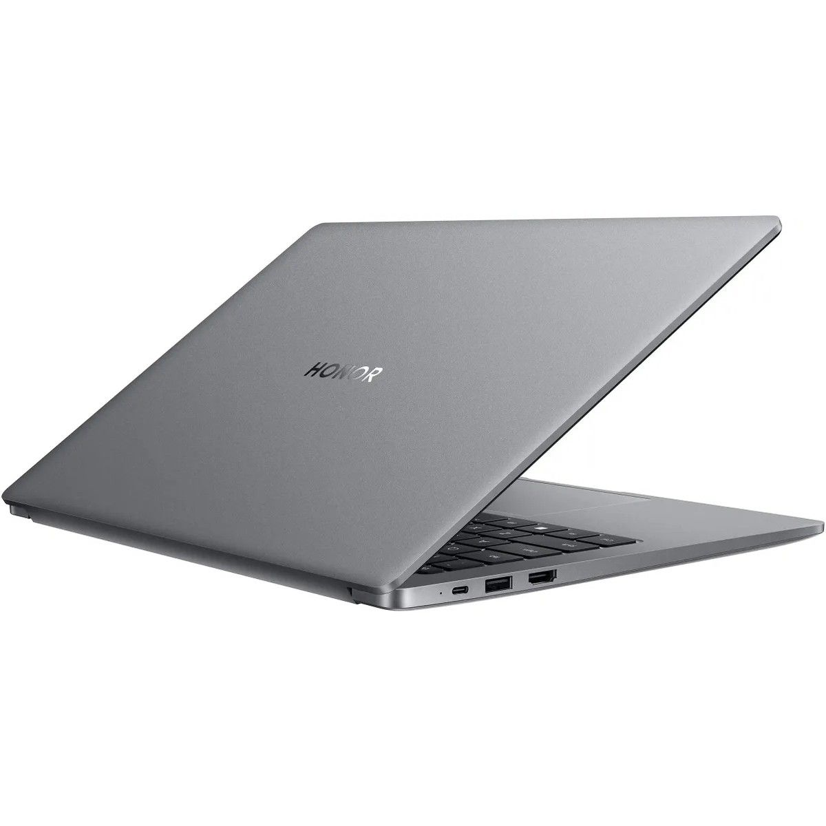 Ноутбук HONOR MagicBook X 14 FRI-H56 AMD Ryzen 5 7640HS/16Gb/SSD512Gb/14"/IPS/WUXGA/1920x1200/60Hz/NoOS/Grey (5301AKAU)
