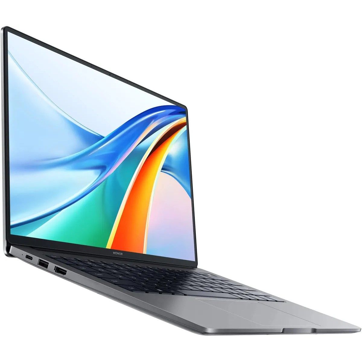 Ноутбук HONOR MagicBook X 14 FRI-H56 AMD Ryzen 5 7640HS/16Gb/SSD512Gb/14"/IPS/WUXGA/1920x1200/60Hz/NoOS/Grey (5301AKAU)