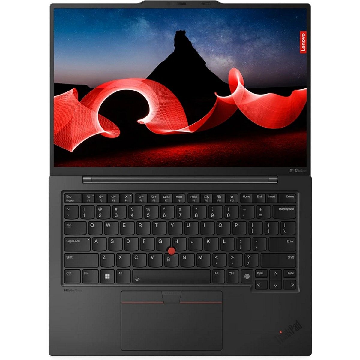 Ноутбук Lenovo ThinkPad X1 Carbon Gen 12 Intel Core Ultra 7 155U/16Gb/SSD512Gb/14"/IPS/FHD+/60Hz/Win11Pro/black (21KC0050RT)