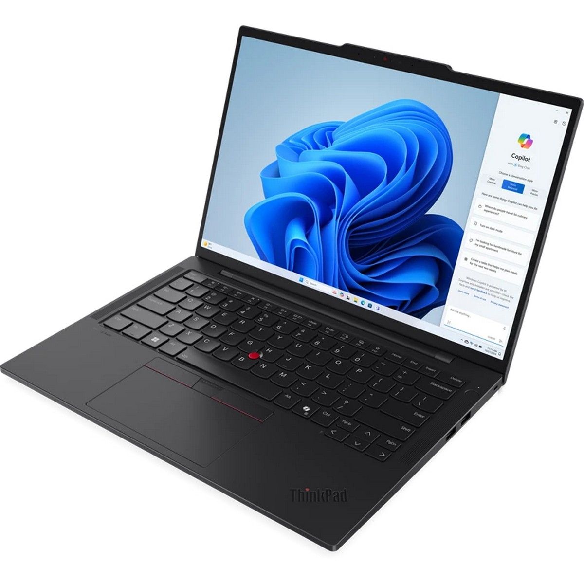 Ноутбук Lenovo ThinkPad T14s G5 Intel Core Ultra 5 125U/16Gb/SSD512Gb/14"/IPS/FHD+/60Hz/NoOS/black (21LS004QRT)