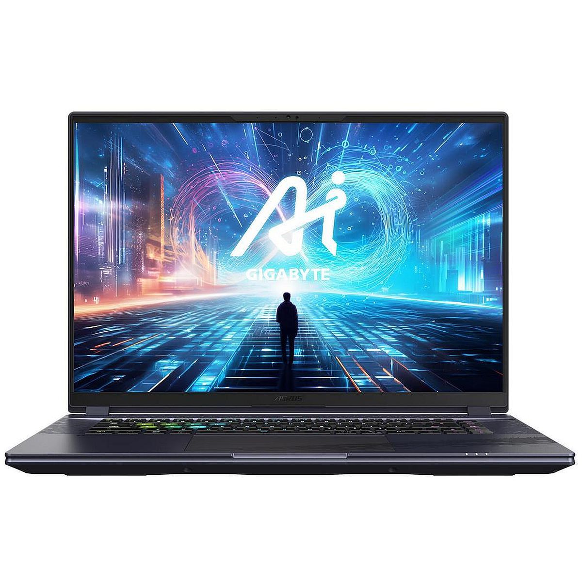 Ноутбук AORUS 16X ASG Intel Core i9-14900HX 32Gb/SSD1Tb/RTX 4070 8Gb/16"/IPS/QHD+/165Hz/Win11/Grey (ASG-63KZC64SH)