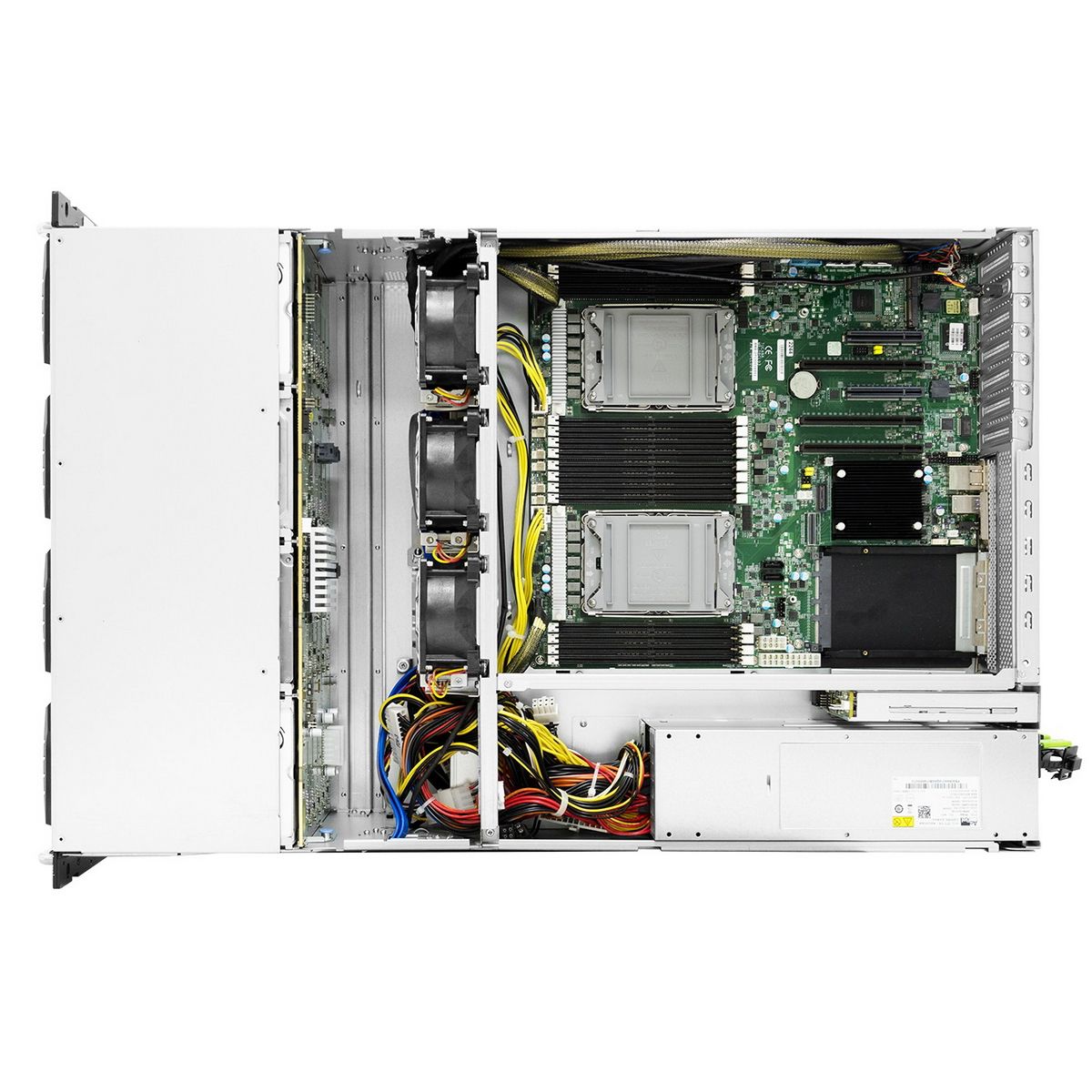 Платформа системного блока AIC SB402-TU_XP1-S402TU02 4U 24 bay, 12G (35X) EOB + 8 bay Tri-mode + 4 bay SAS/SATA, CRPS 1200W 1+1, 2x 7mm hot-swap SATA OS, Tucana motherboard, Intel Lewisburg, DDR4 RDIMM x16, Intel PCH C621A, 1 x GbE dedicate IPMI, 3x PCIe x16 Gen.4, 2x PCIe x8 Gen.4, 1x OCP 3.0 x16 Gen.4, 2x