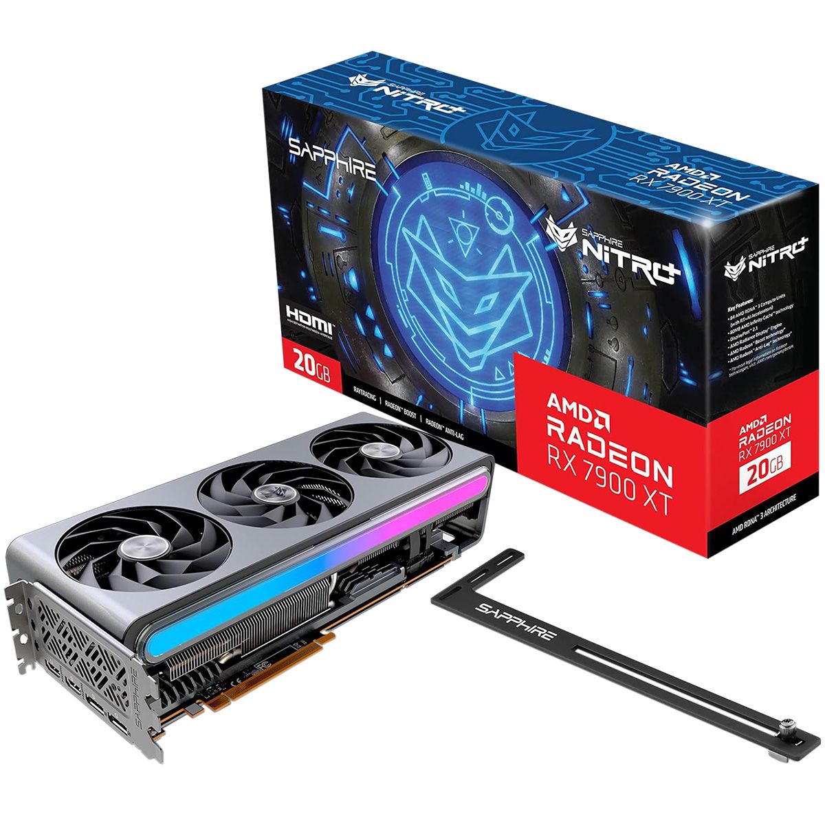Видеокарта Sapphire RX7900XT GAMING OC VAPOR-X 20GB GDDR6 HDMIx2 DPx2