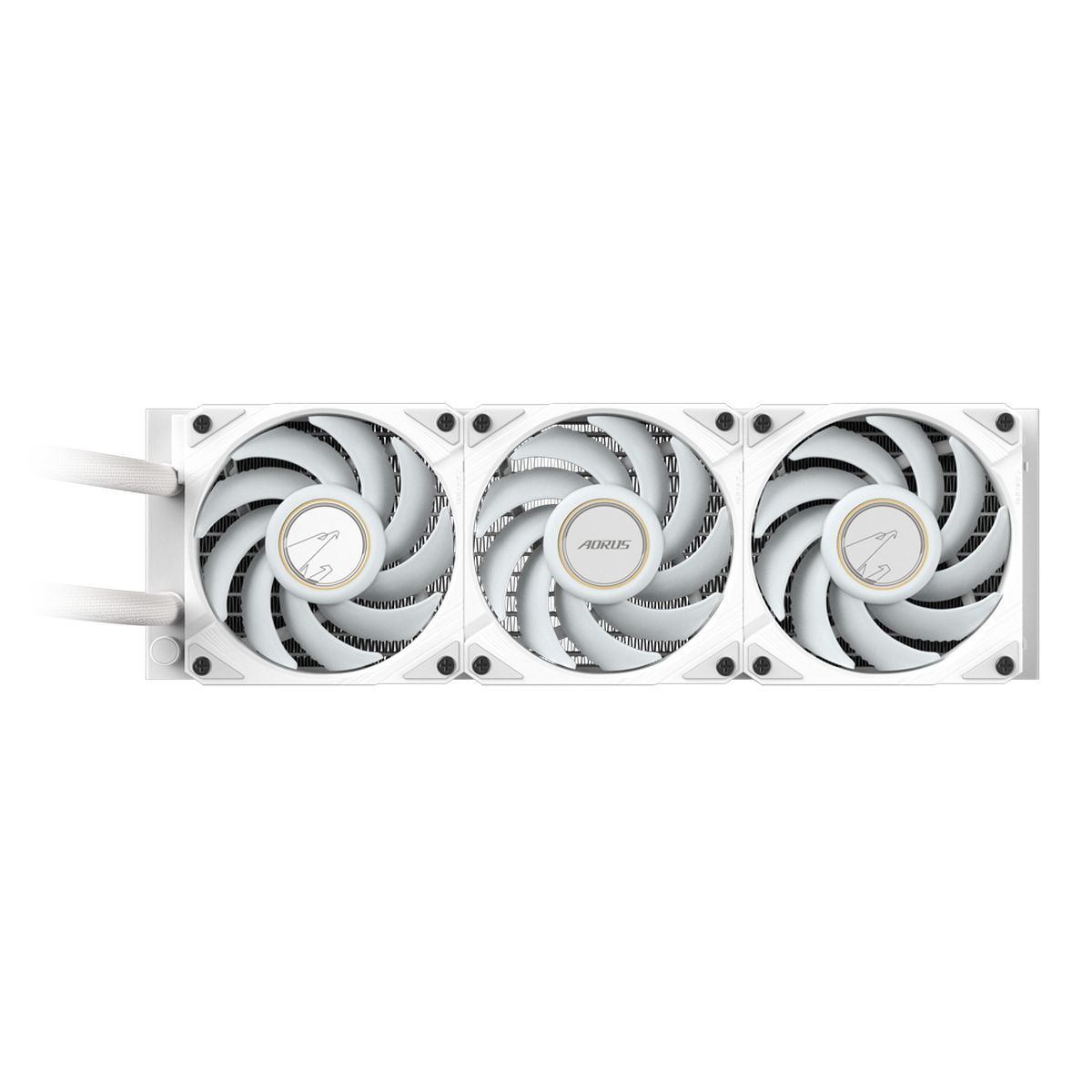 Жидкостная система охлаждения Gigabyte AORUS WATERFORCE X II 360I White, 3 x 120mm ARGB Fan, sTR5, RTL (9JAWTX2360I-00-10)