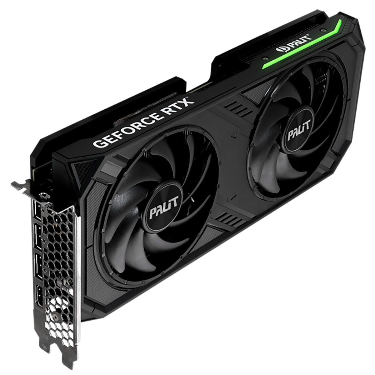 Видеокарта Palit RTX4070 DUAL 12GB GDDR6 192bit 3xDP HDMI 2FAN RTL