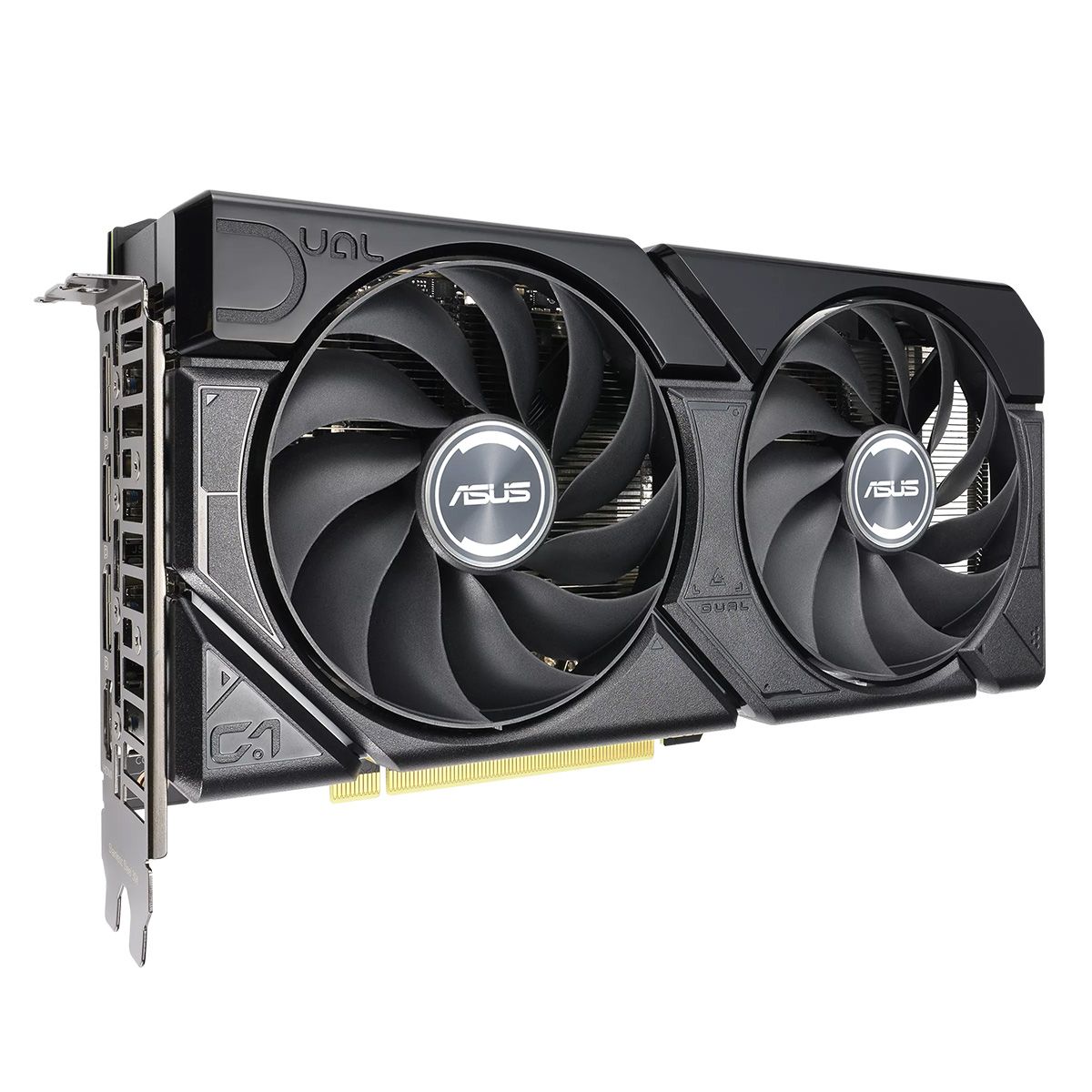 Видеокарта ASUS RTX4060Ti EVO OC 16GB GDDR6 128bit 3xDP HDMI 2FAN RTL [DUAL-RTX4060TI-O16G-EVO] (721215)