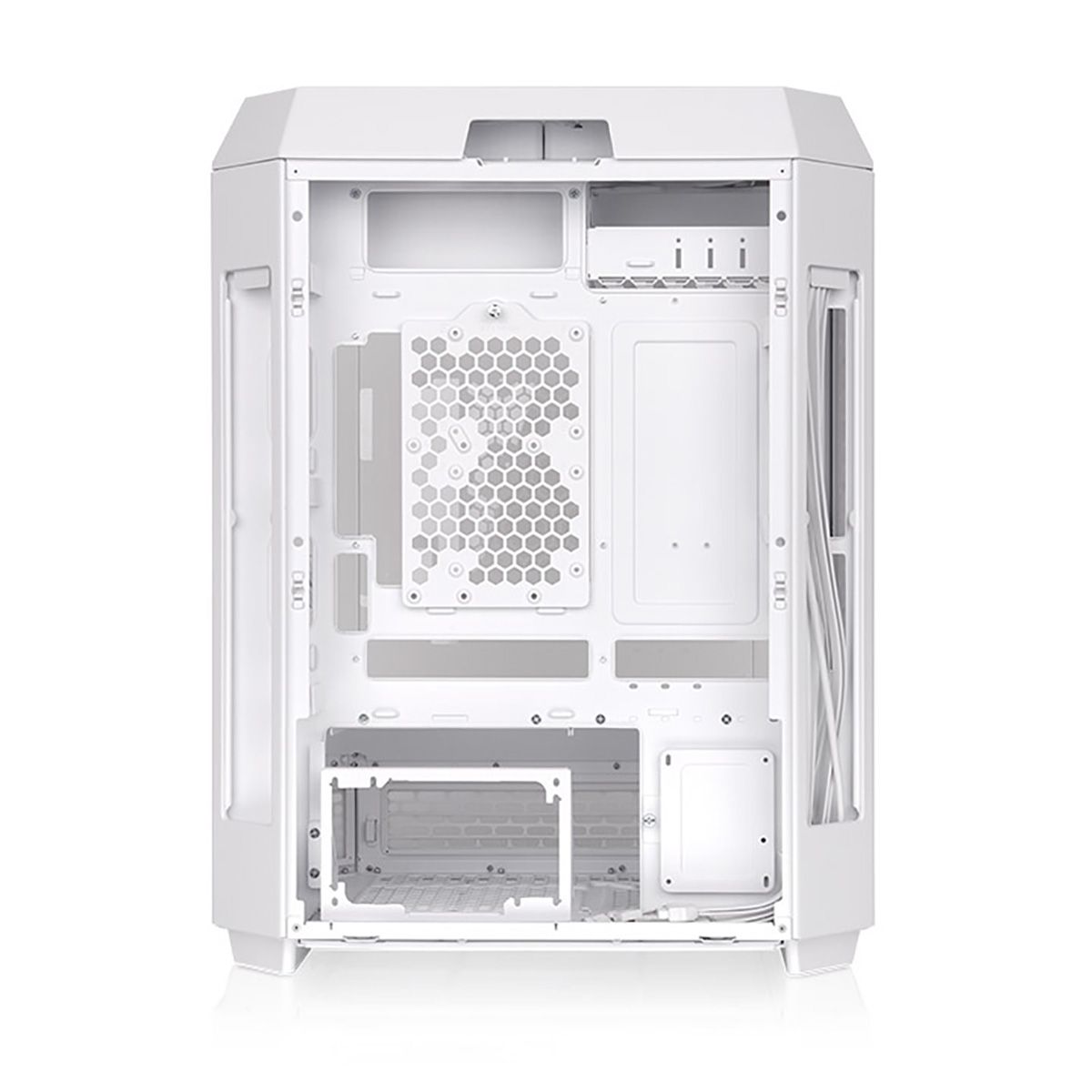 Корпус Thermaltake CA-1Z1-00M6WN-00 Win/SPCC/Tempered Glass*3/CT140 White Fan*2/Color Box/With Screen Metal Panel